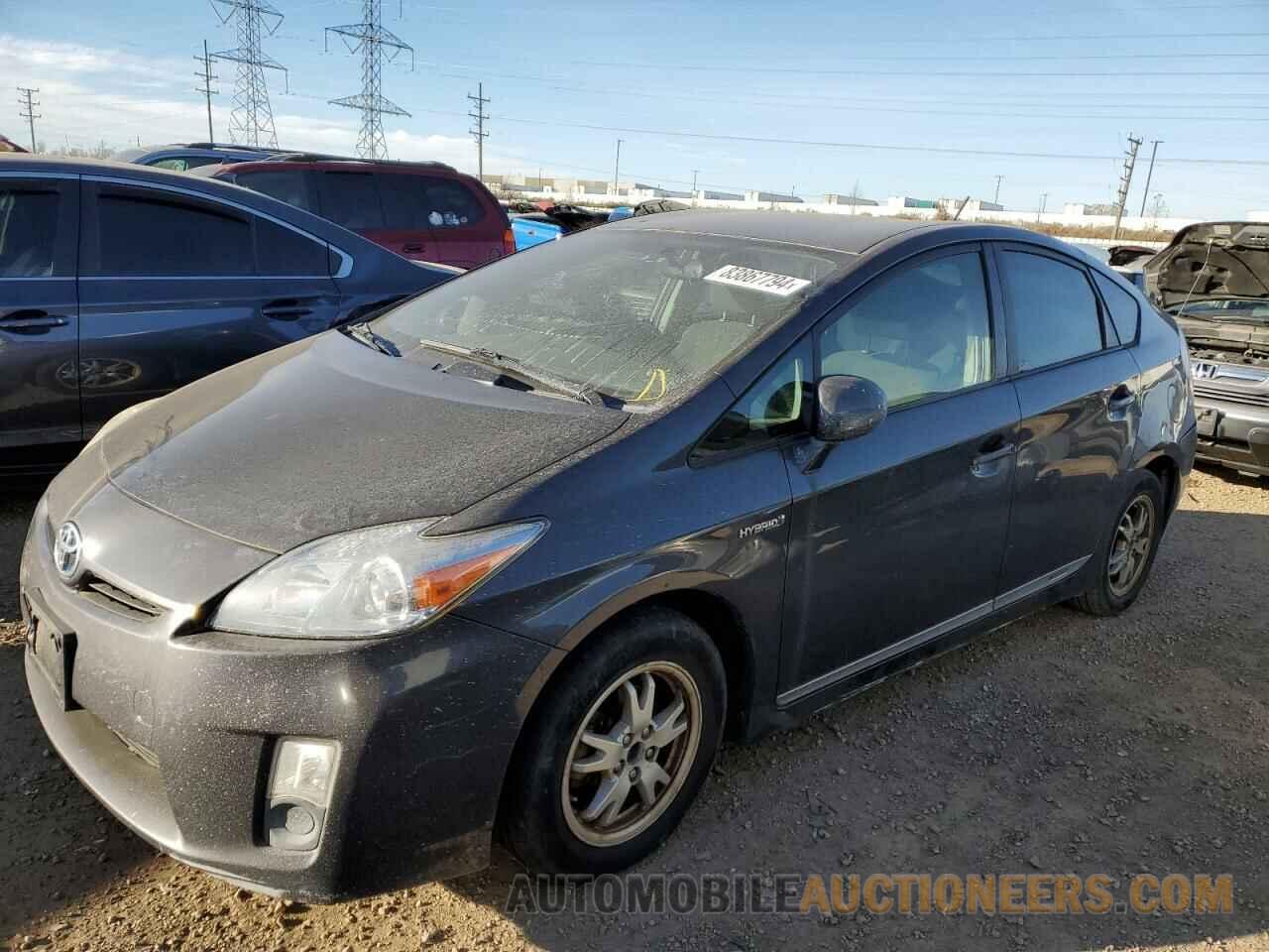 JTDKN3DU1B0299669 TOYOTA PRIUS 2011