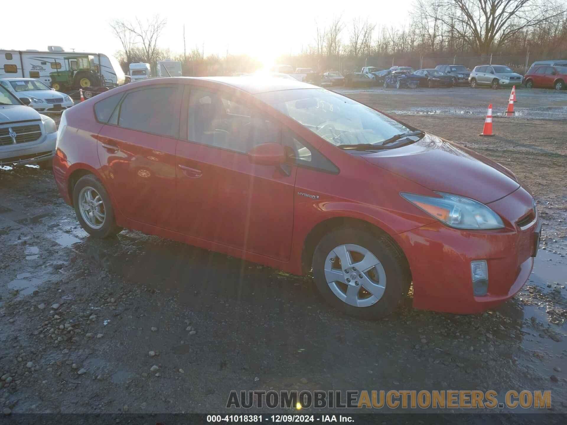 JTDKN3DU1B0304336 TOYOTA PRIUS 2011