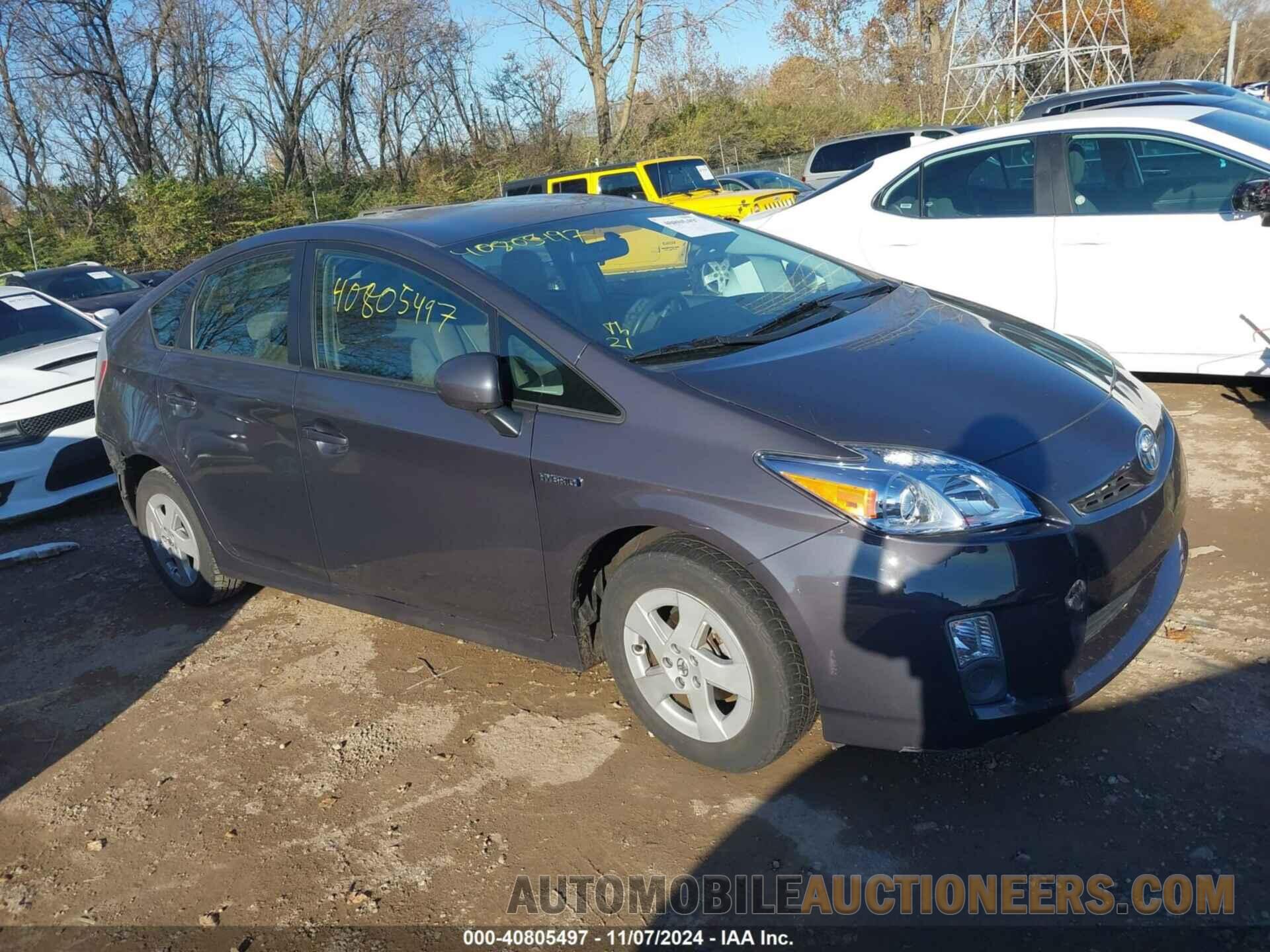 JTDKN3DU1B0320732 TOYOTA PRIUS 2011