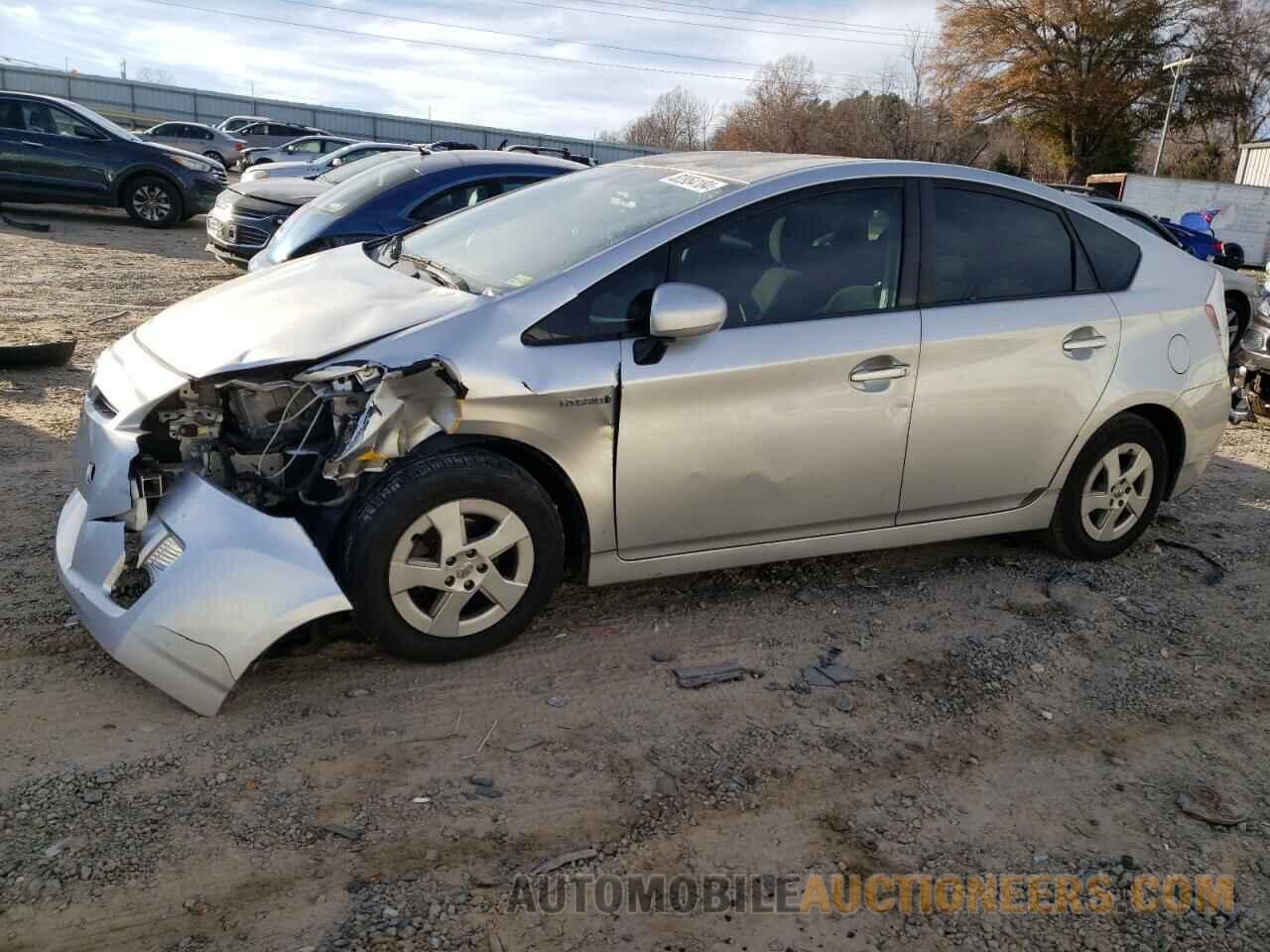 JTDKN3DU1B1356124 TOYOTA PRIUS 2011