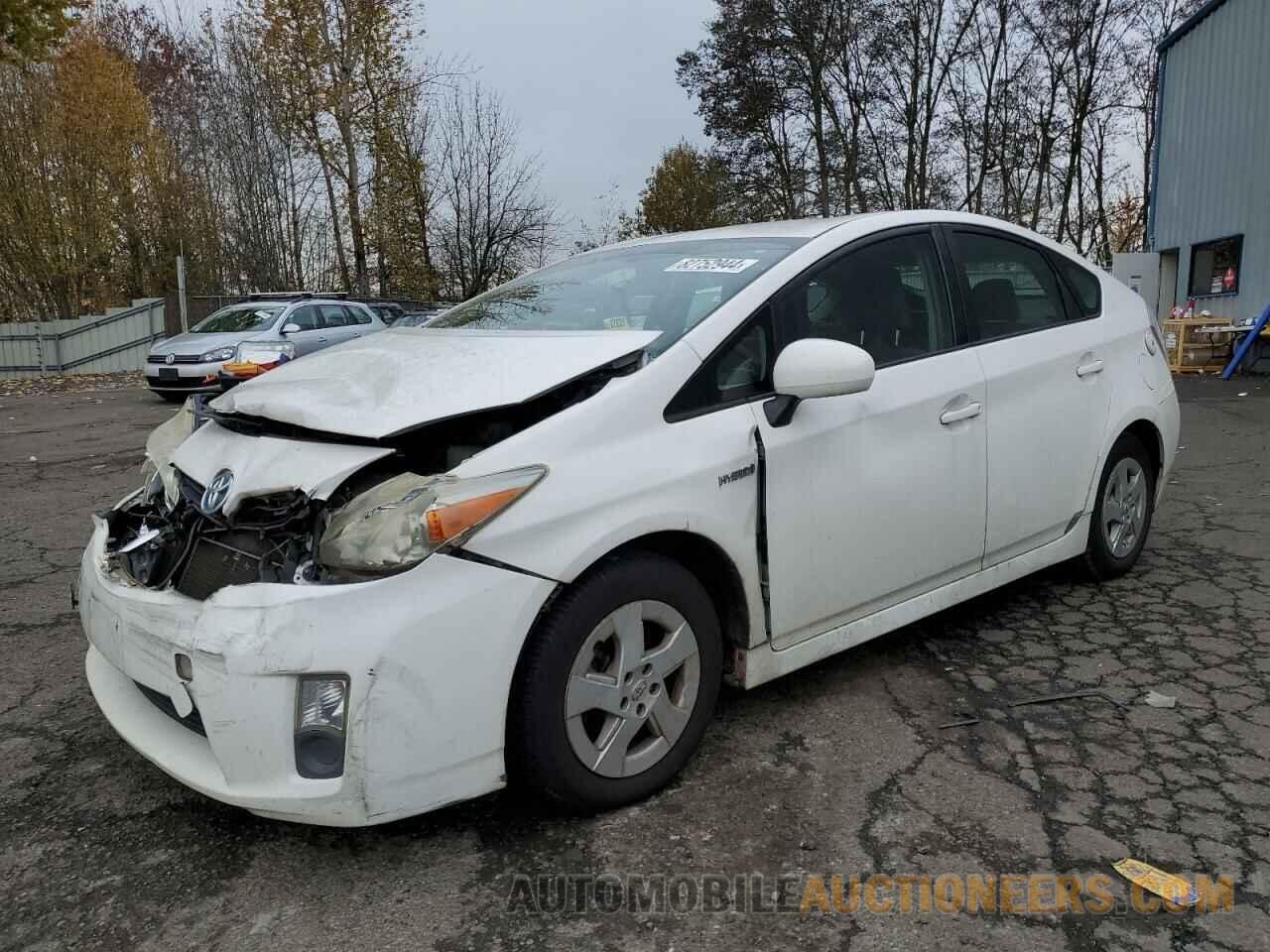 JTDKN3DU1B1366524 TOYOTA PRIUS 2011