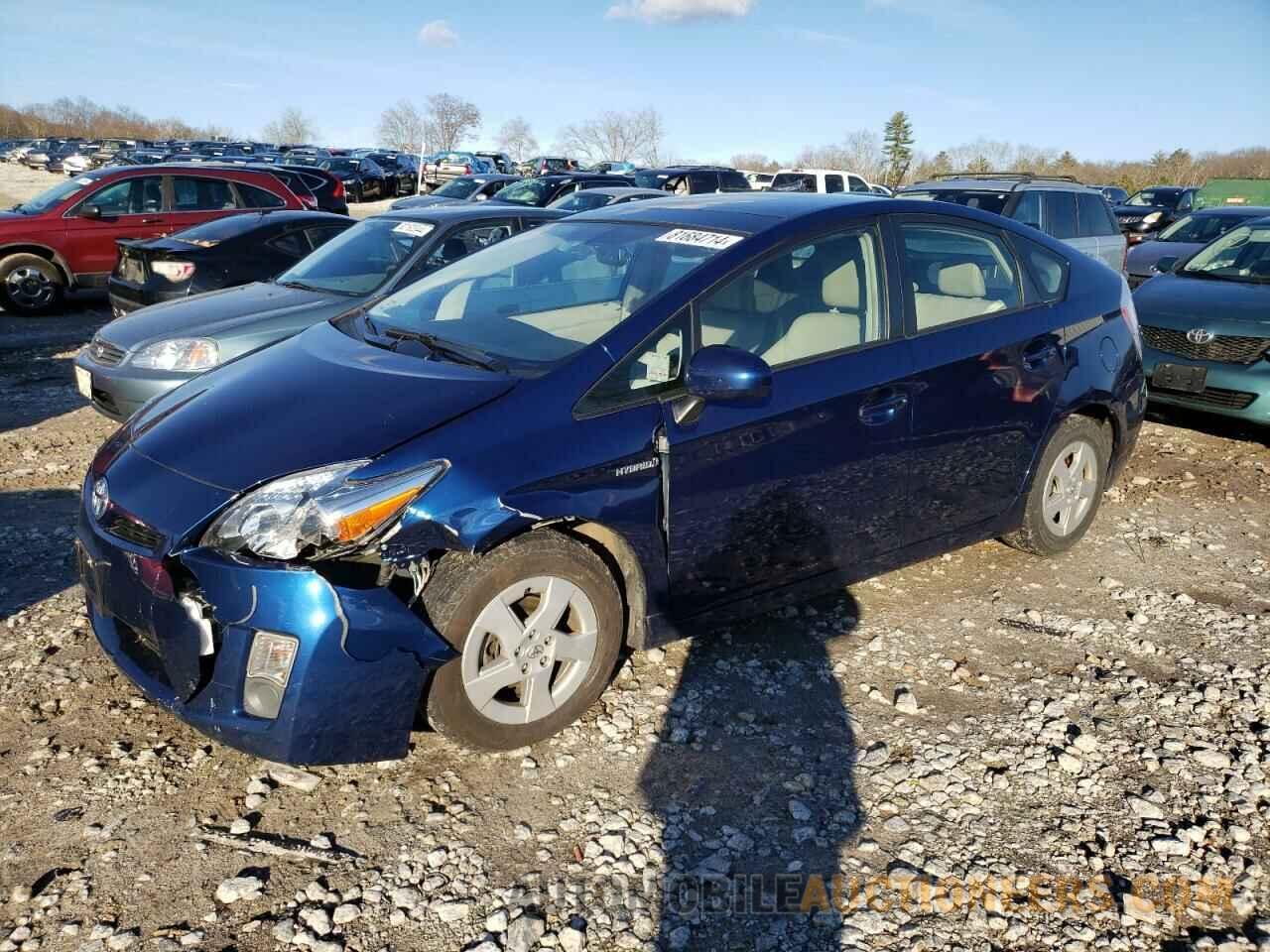 JTDKN3DU1B1394369 TOYOTA PRIUS 2011