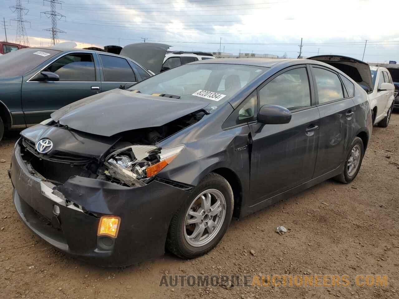 JTDKN3DU1B1467837 TOYOTA PRIUS 2011