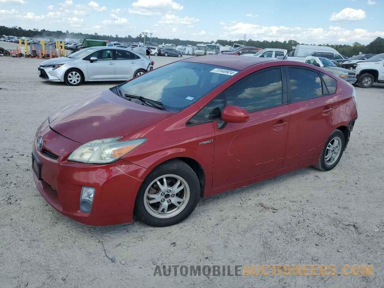 JTDKN3DU1B5332236 TOYOTA PRIUS 2011