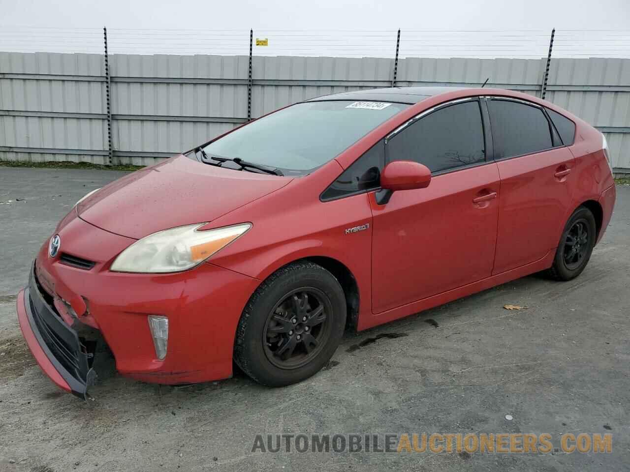 JTDKN3DU1C1515998 TOYOTA PRIUS 2012