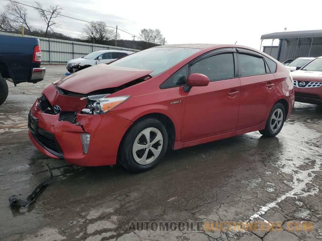 JTDKN3DU1C1522594 TOYOTA PRIUS 2012