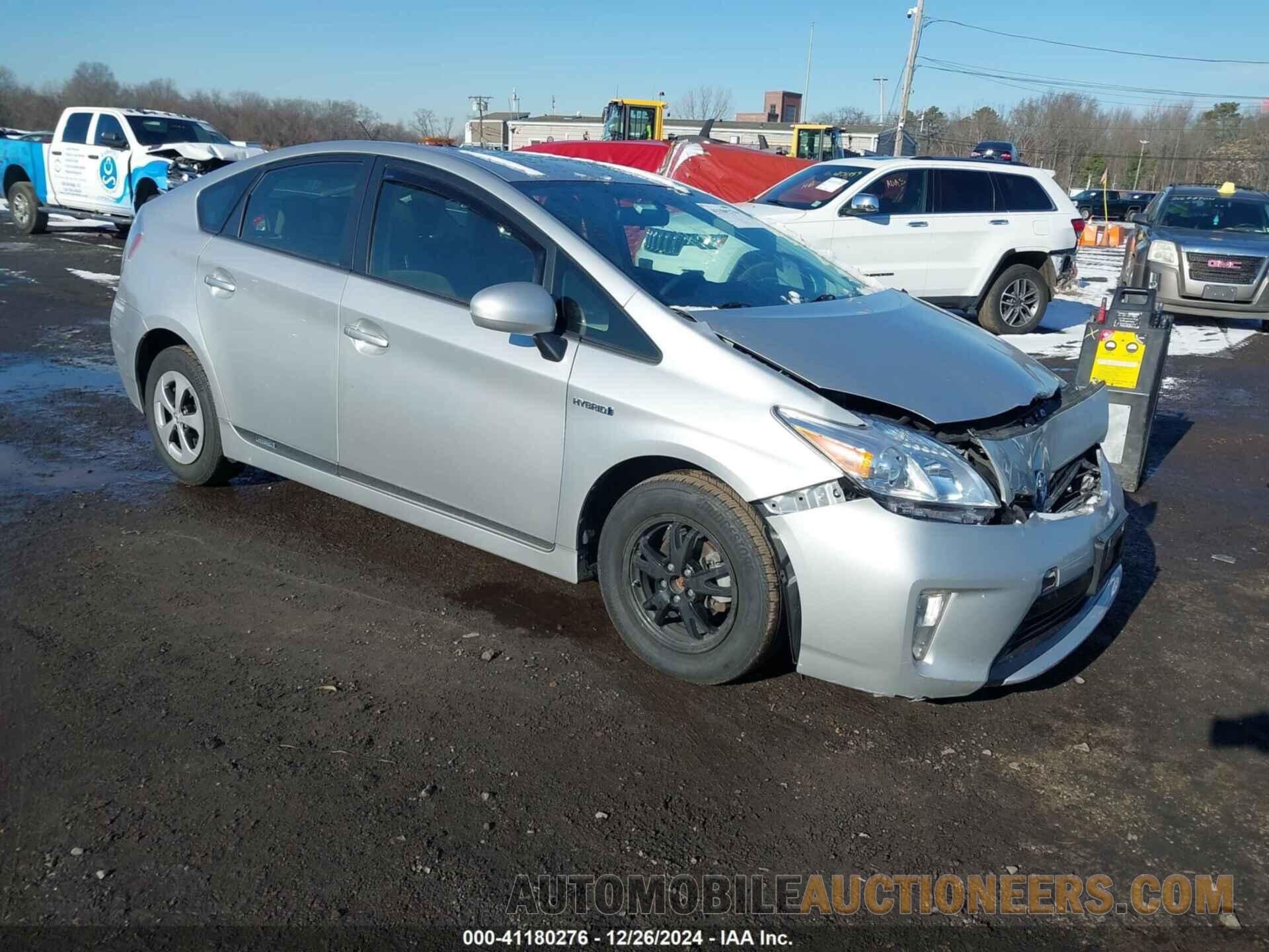 JTDKN3DU1C5402352 TOYOTA PRIUS 2012