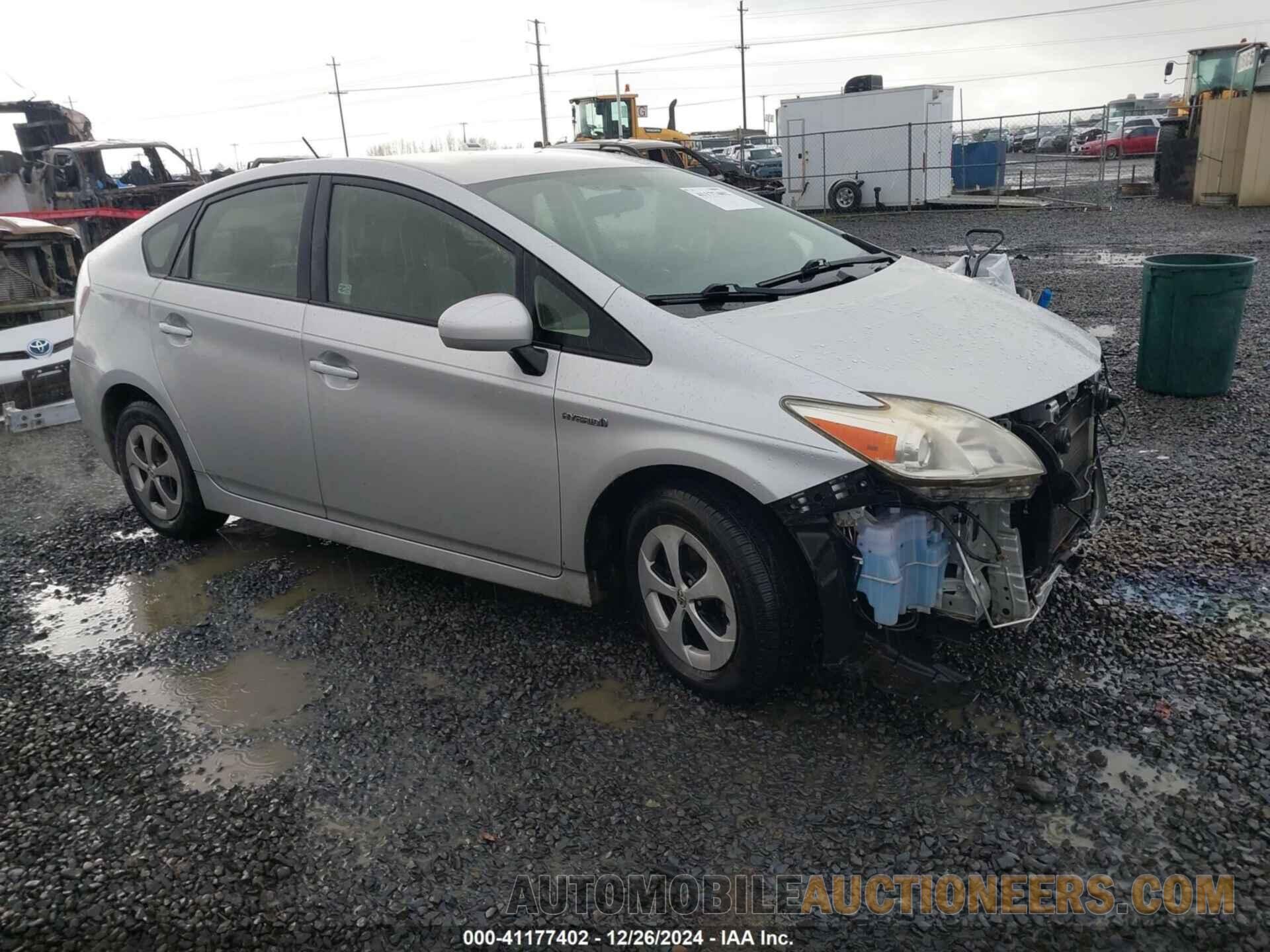 JTDKN3DU1C5402450 TOYOTA PRIUS 2012