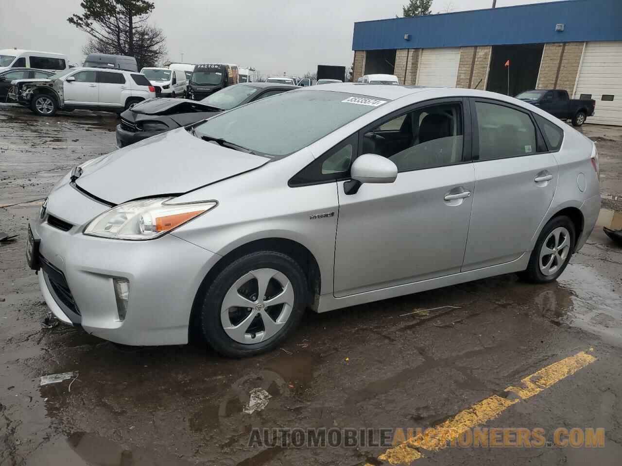 JTDKN3DU1C5437800 TOYOTA PRIUS 2012