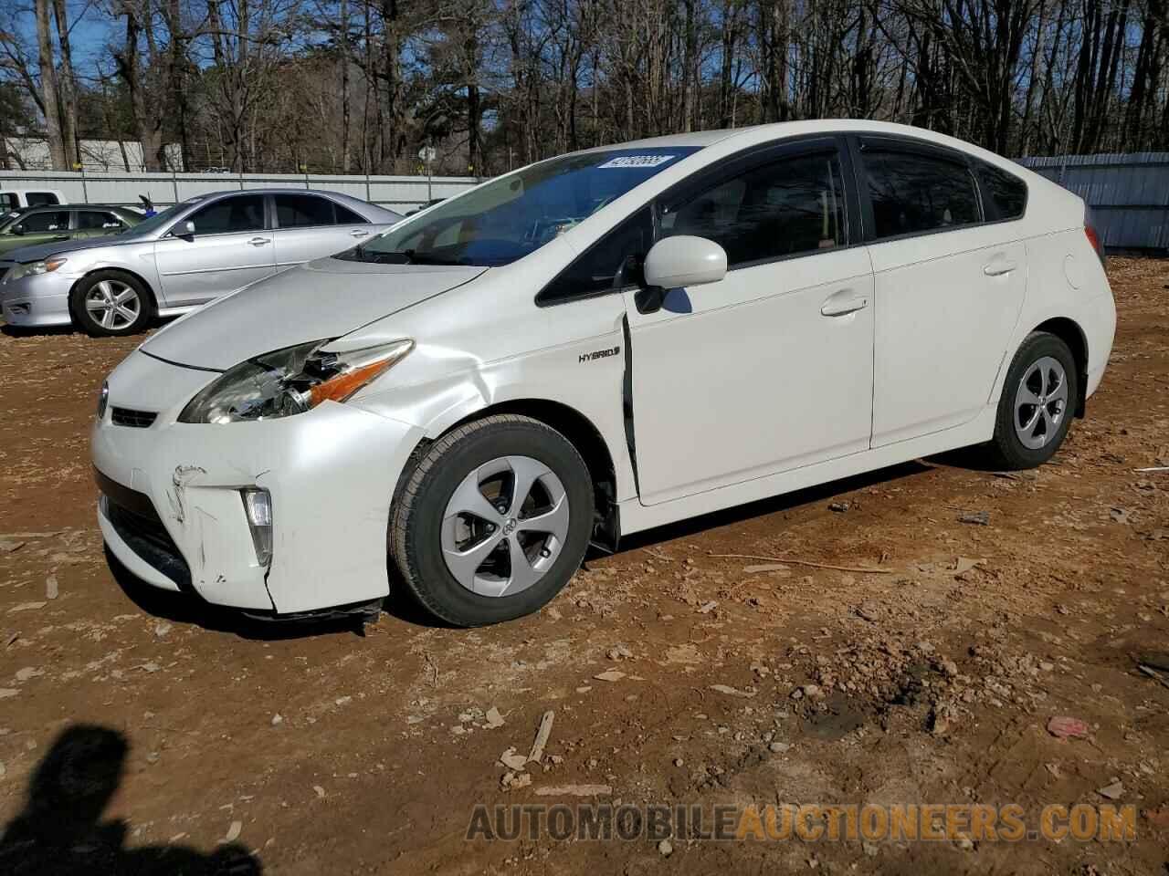 JTDKN3DU1C5455181 TOYOTA PRIUS 2012