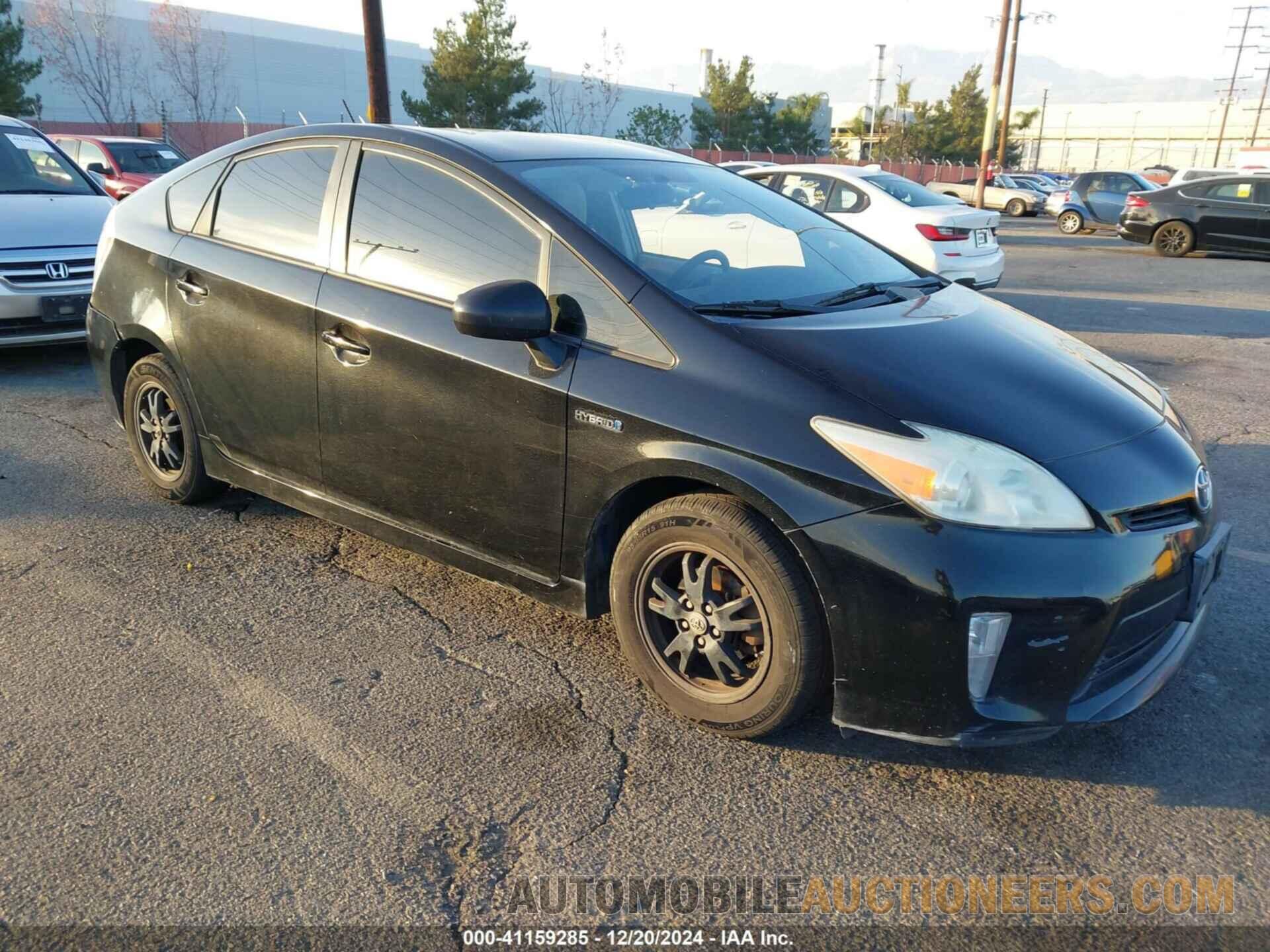 JTDKN3DU1C5470196 TOYOTA PRIUS 2012