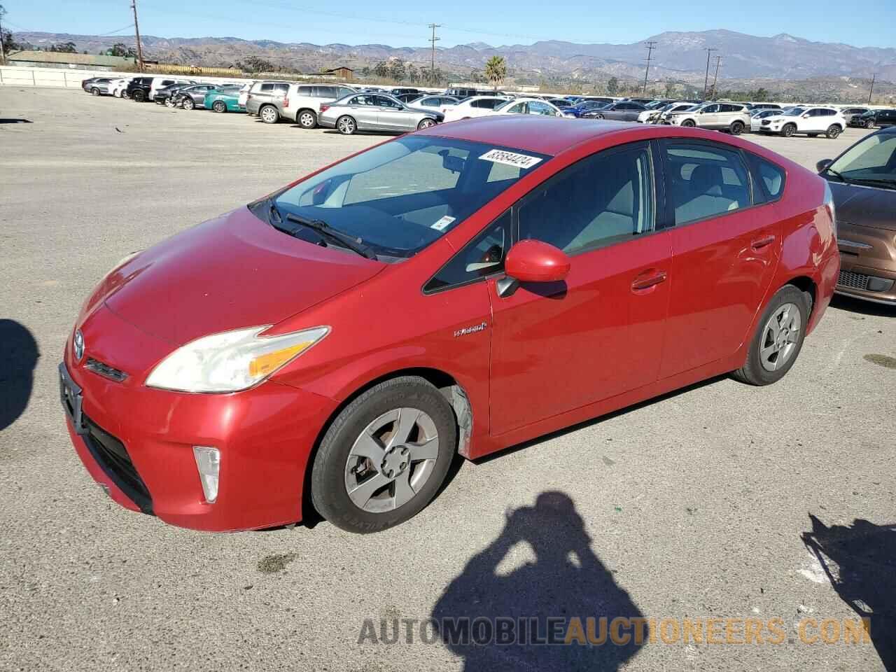 JTDKN3DU1D0352227 TOYOTA PRIUS 2013