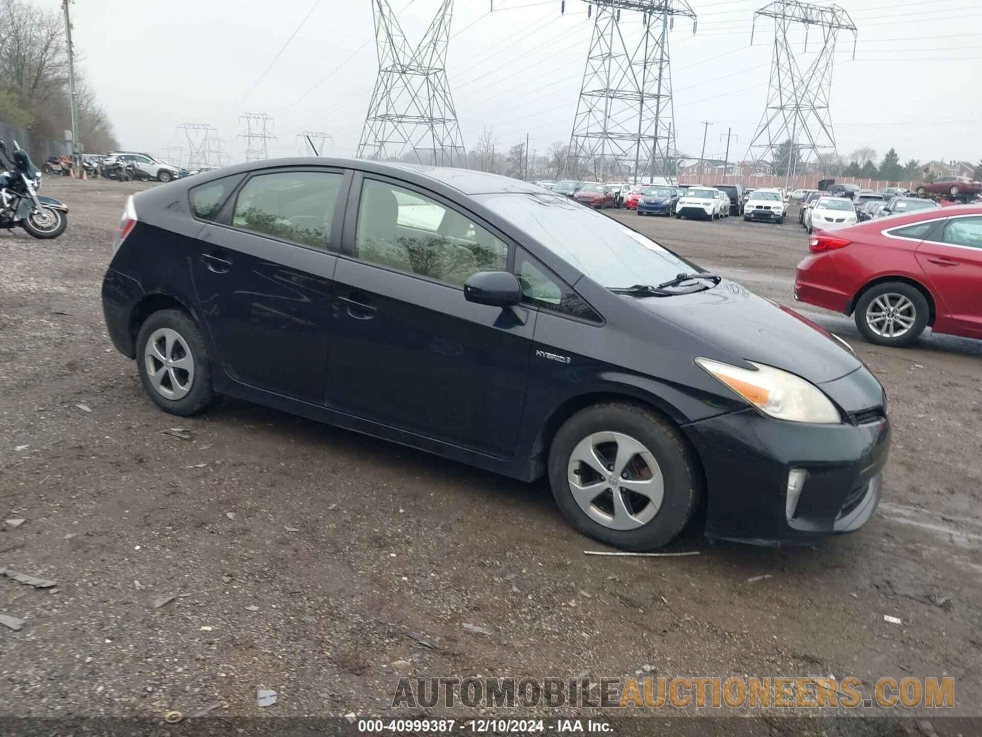 JTDKN3DU1D5538949 TOYOTA PRIUS 2013