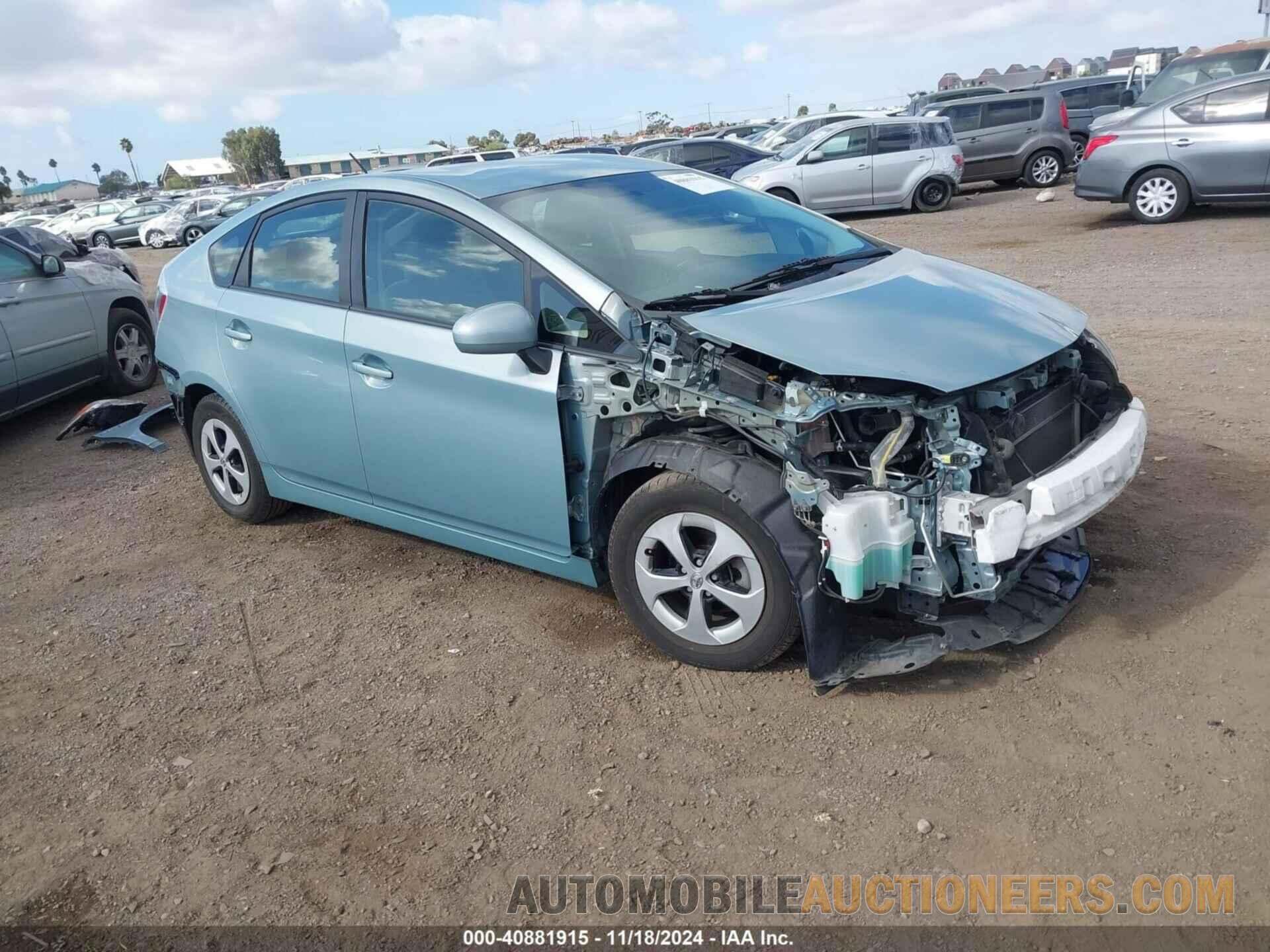 JTDKN3DU1D5633656 TOYOTA PRIUS 2013