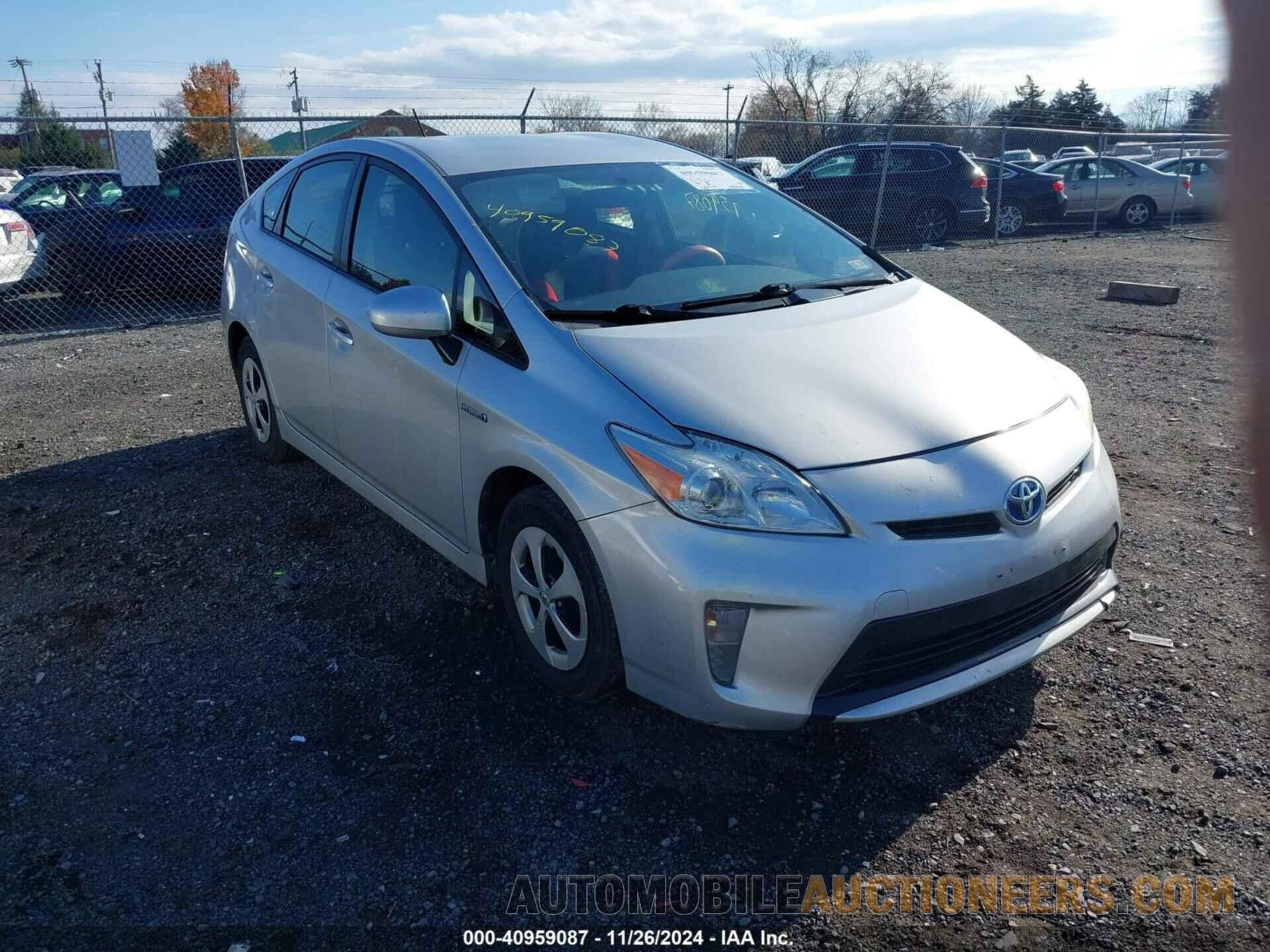 JTDKN3DU1D5704547 TOYOTA PRIUS 2013