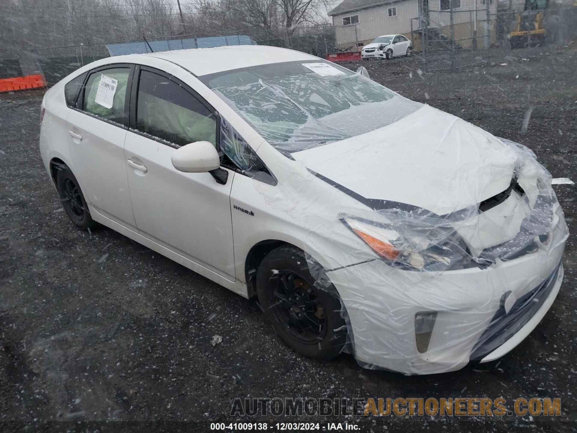 JTDKN3DU1E0388064 TOYOTA PRIUS 2014