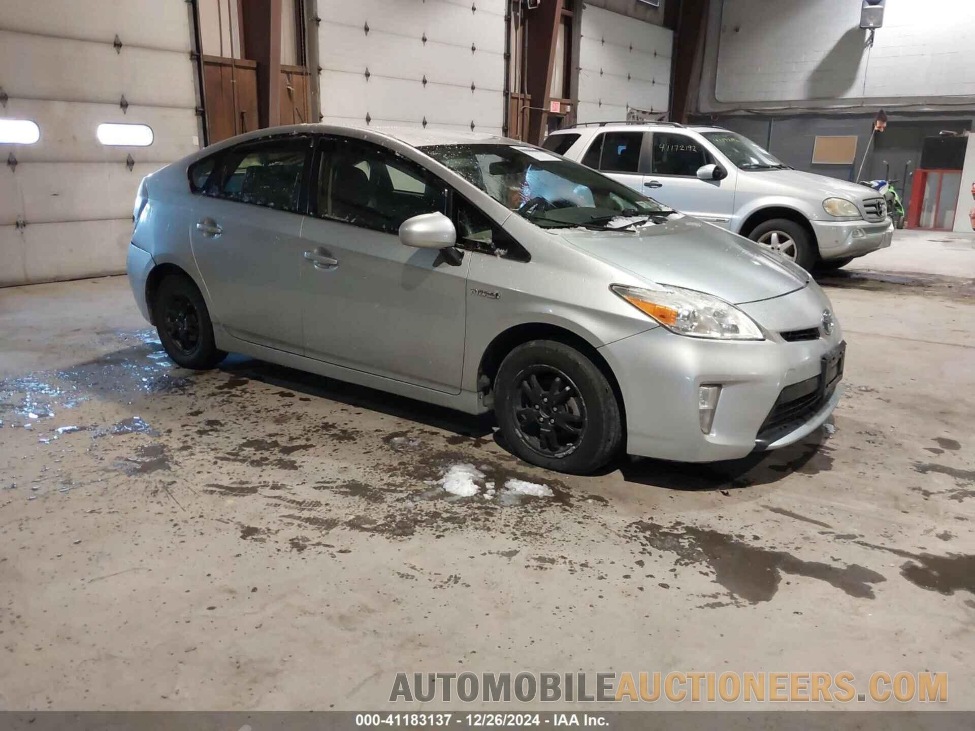 JTDKN3DU1E1754924 TOYOTA PRIUS 2014