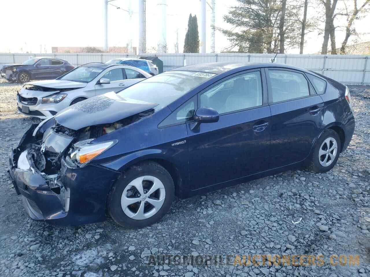 JTDKN3DU1E1759671 TOYOTA PRIUS 2014