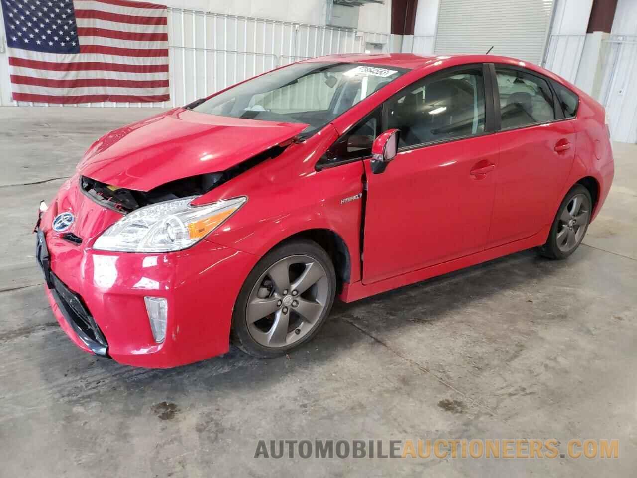 JTDKN3DU1F0398627 TOYOTA PRIUS 2015