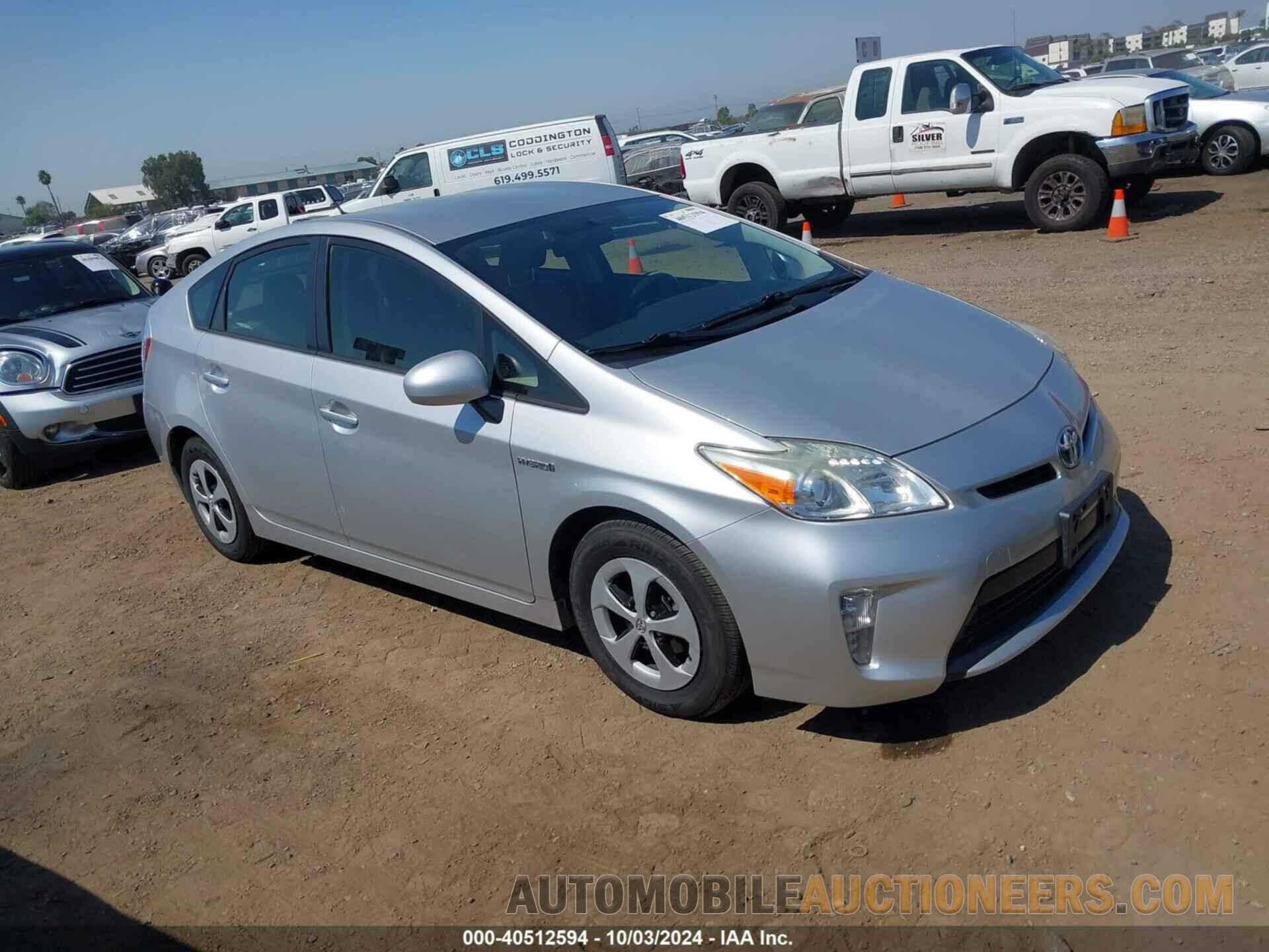 JTDKN3DU1F0399678 TOYOTA PRIUS 2015