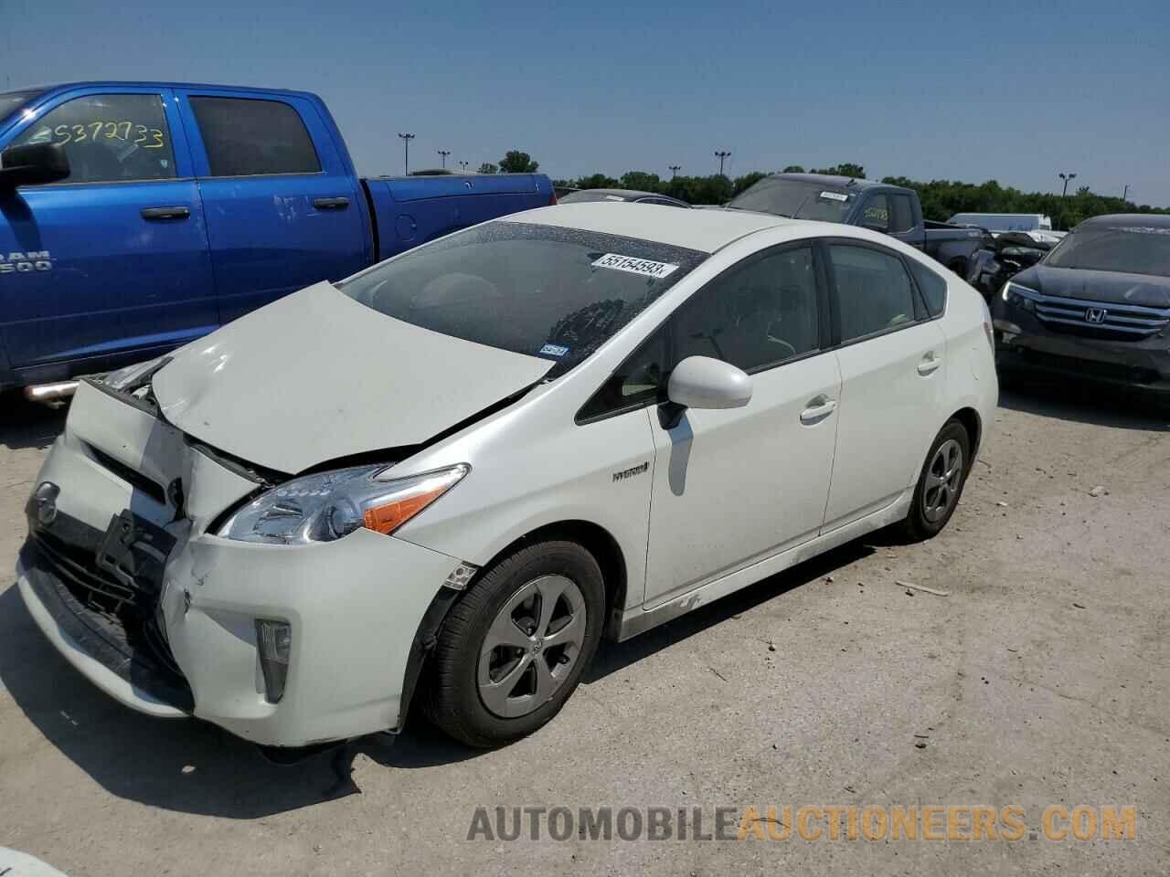 JTDKN3DU1F0406578 TOYOTA PRIUS 2015