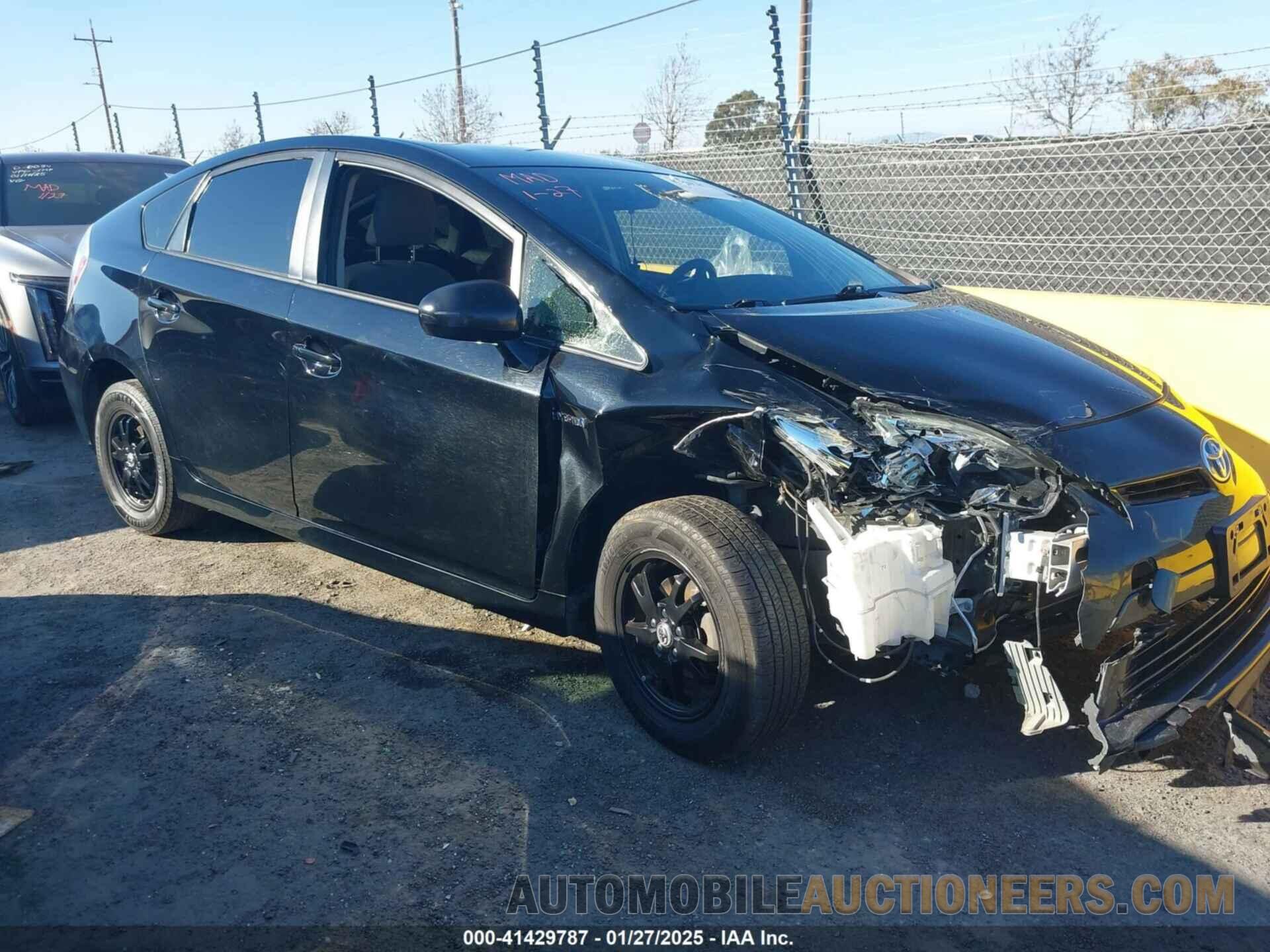 JTDKN3DU1F0406841 TOYOTA PRIUS 2015