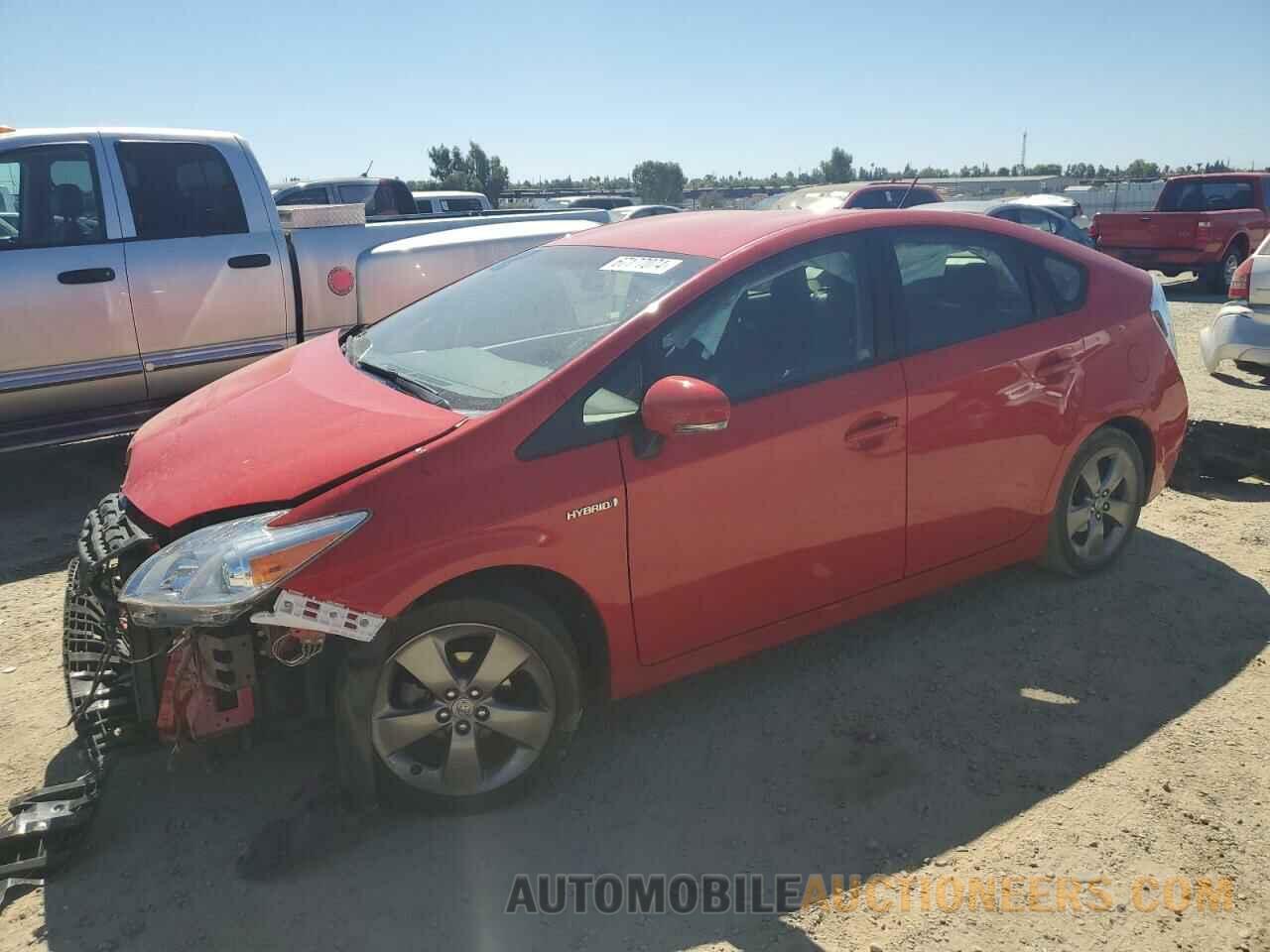 JTDKN3DU1F0413630 TOYOTA PRIUS 2015