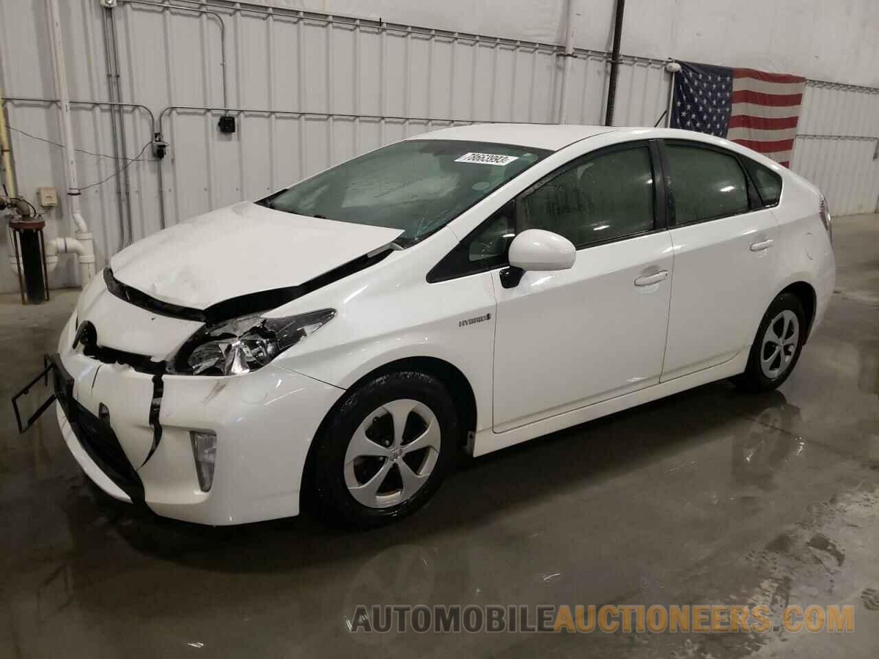 JTDKN3DU1F0429214 TOYOTA PRIUS 2015