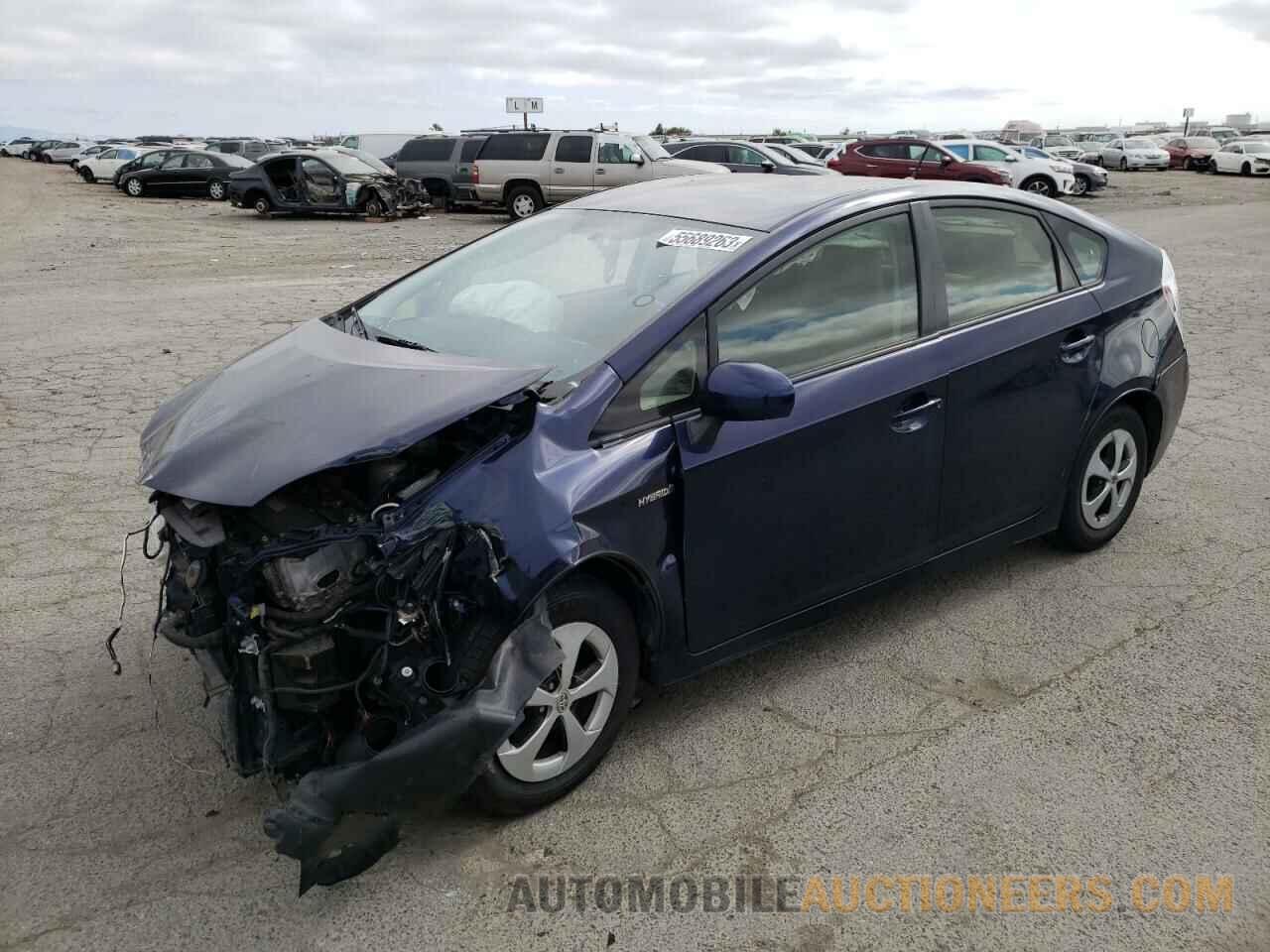 JTDKN3DU1F0434929 TOYOTA PRIUS 2015