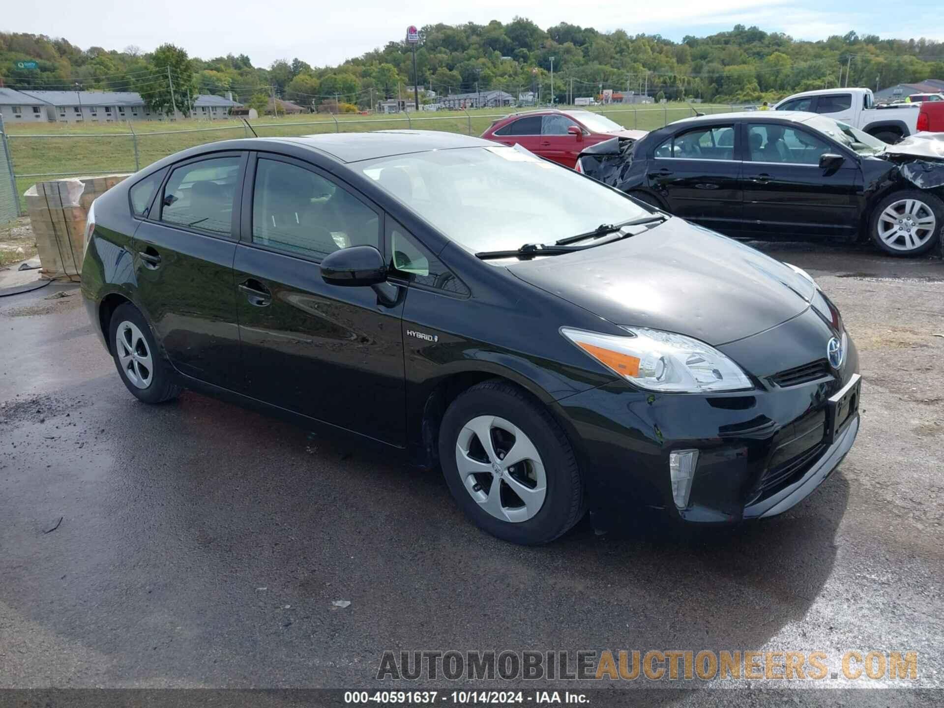 JTDKN3DU1F0436079 TOYOTA PRIUS 2015