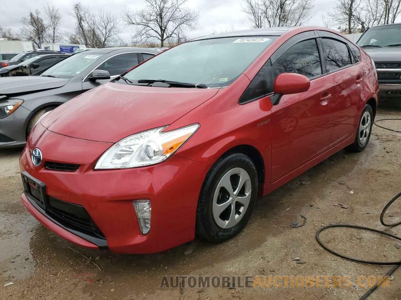 JTDKN3DU1F0436874 TOYOTA PRIUS 2015