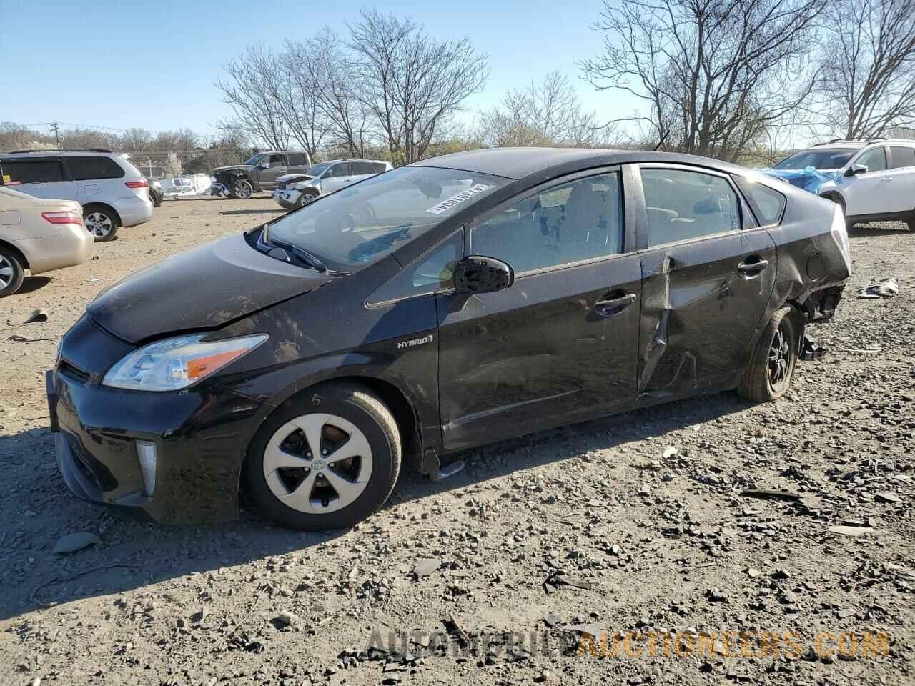 JTDKN3DU1F0438012 TOYOTA PRIUS 2015