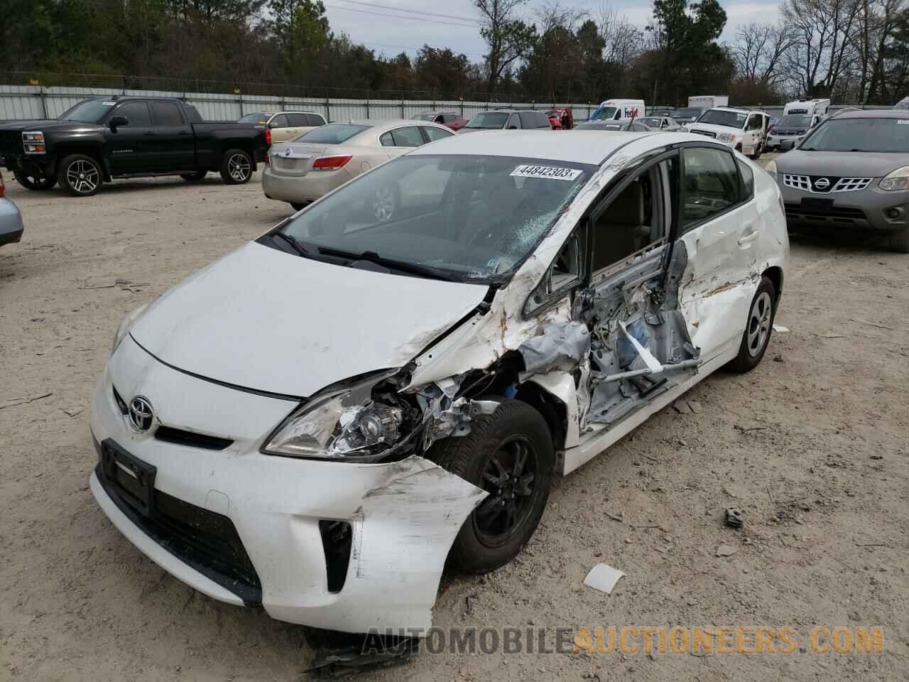 JTDKN3DU1F0442299 TOYOTA PRIUS 2015