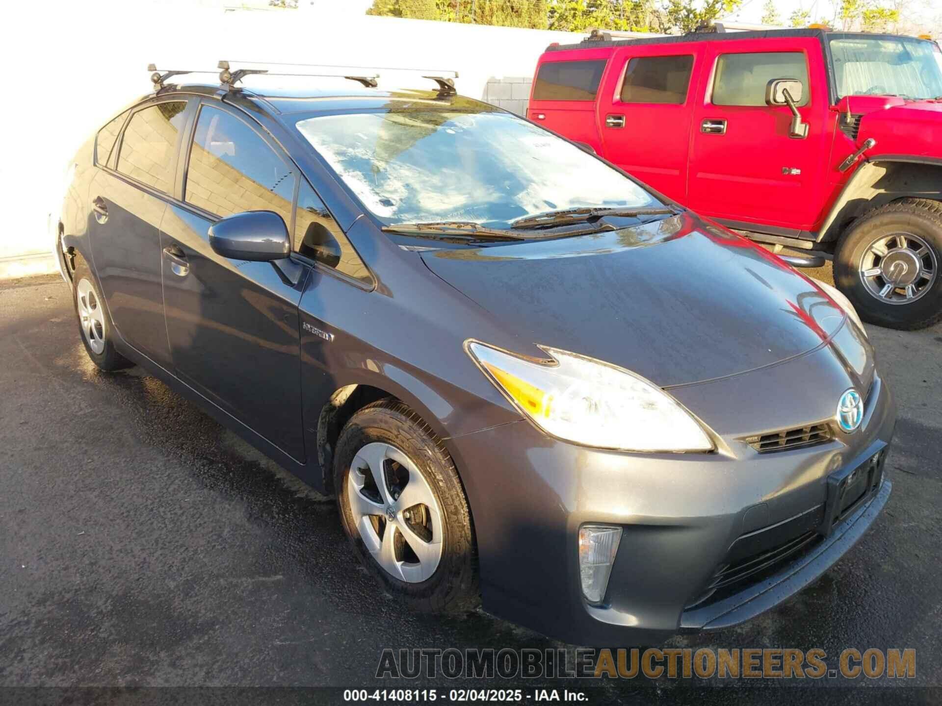 JTDKN3DU1F0445297 TOYOTA PRIUS 2015