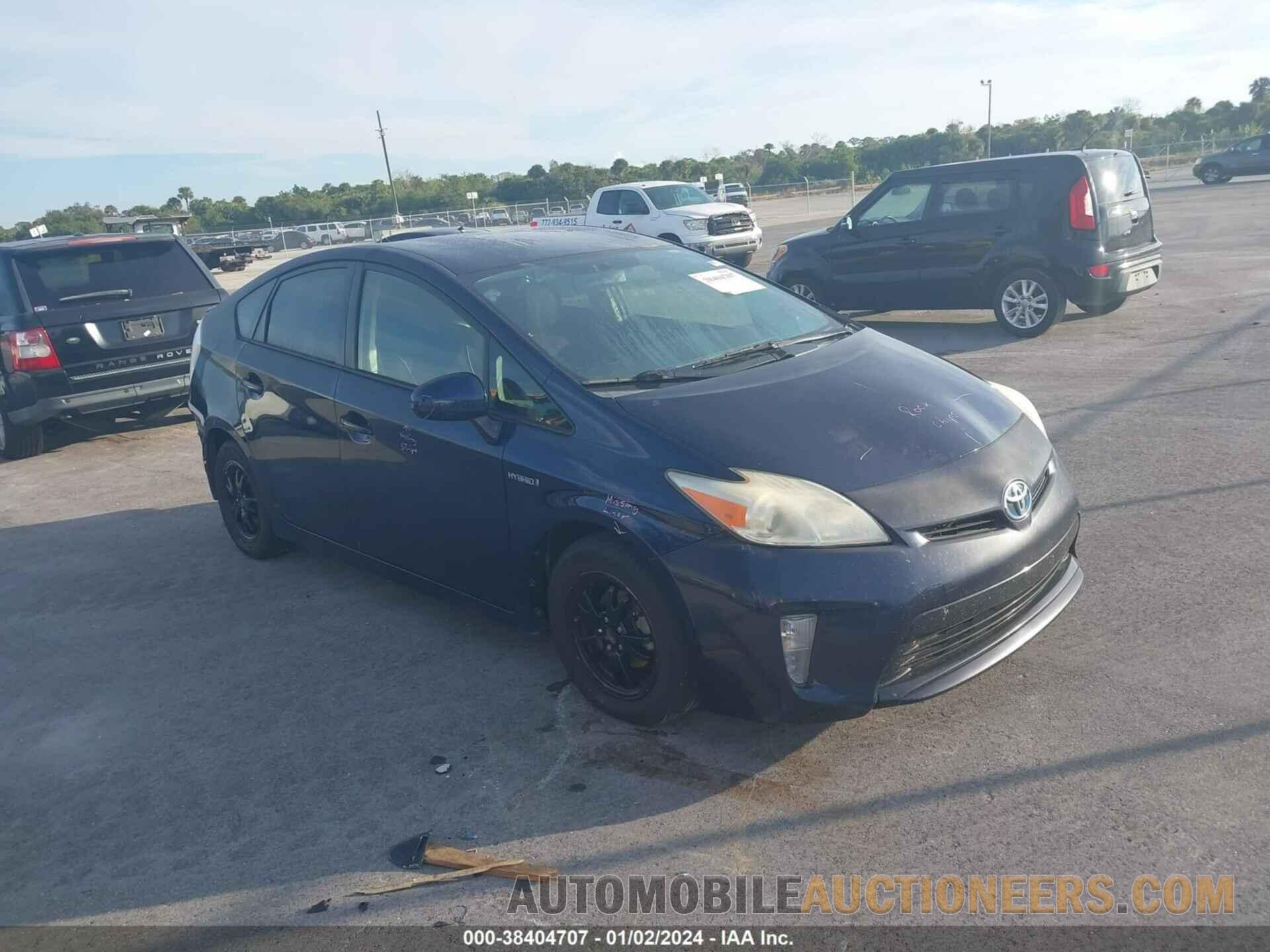 JTDKN3DU1F0448734 TOYOTA PRIUS 2015