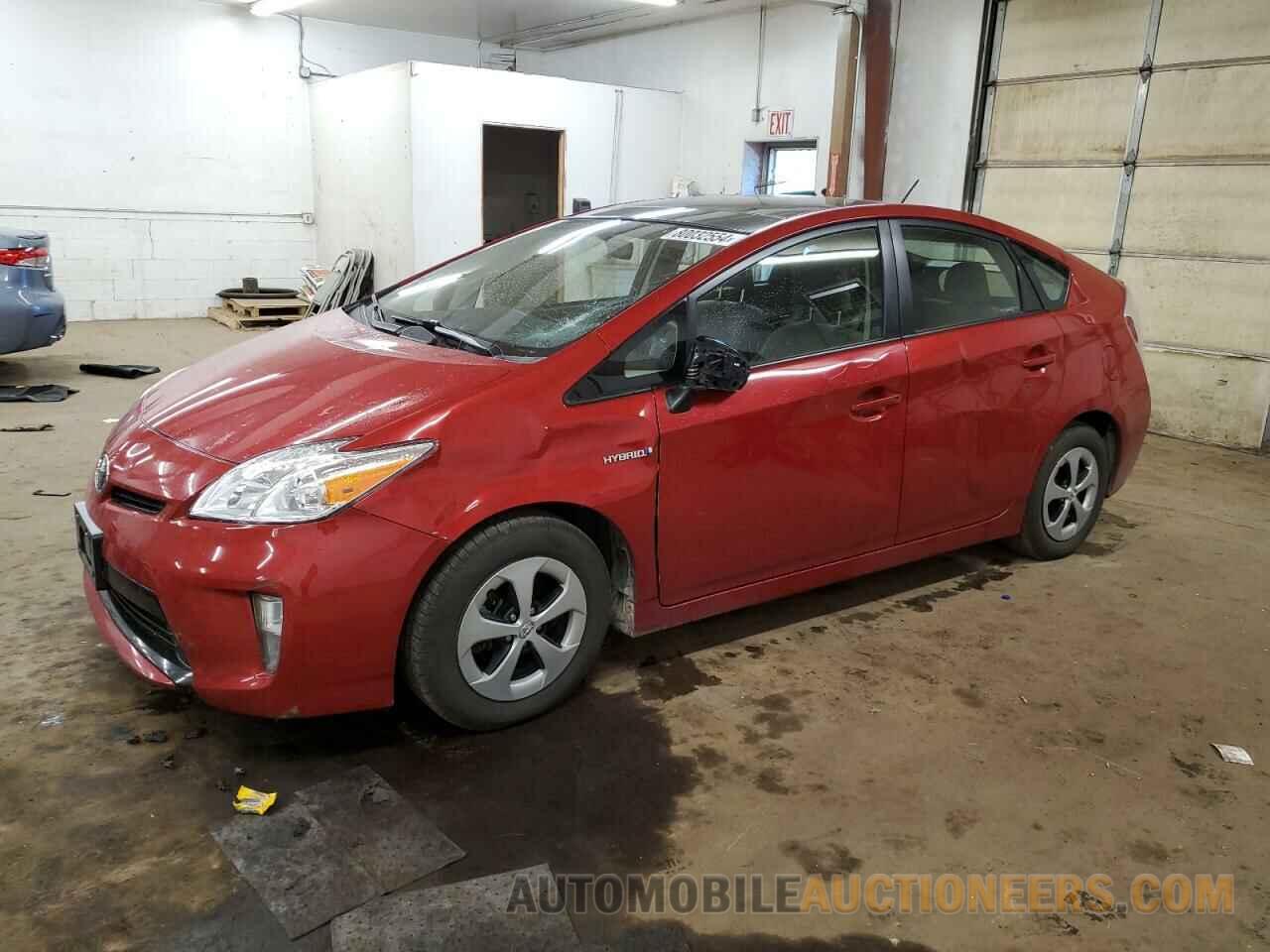 JTDKN3DU1F0452492 TOYOTA PRIUS 2015