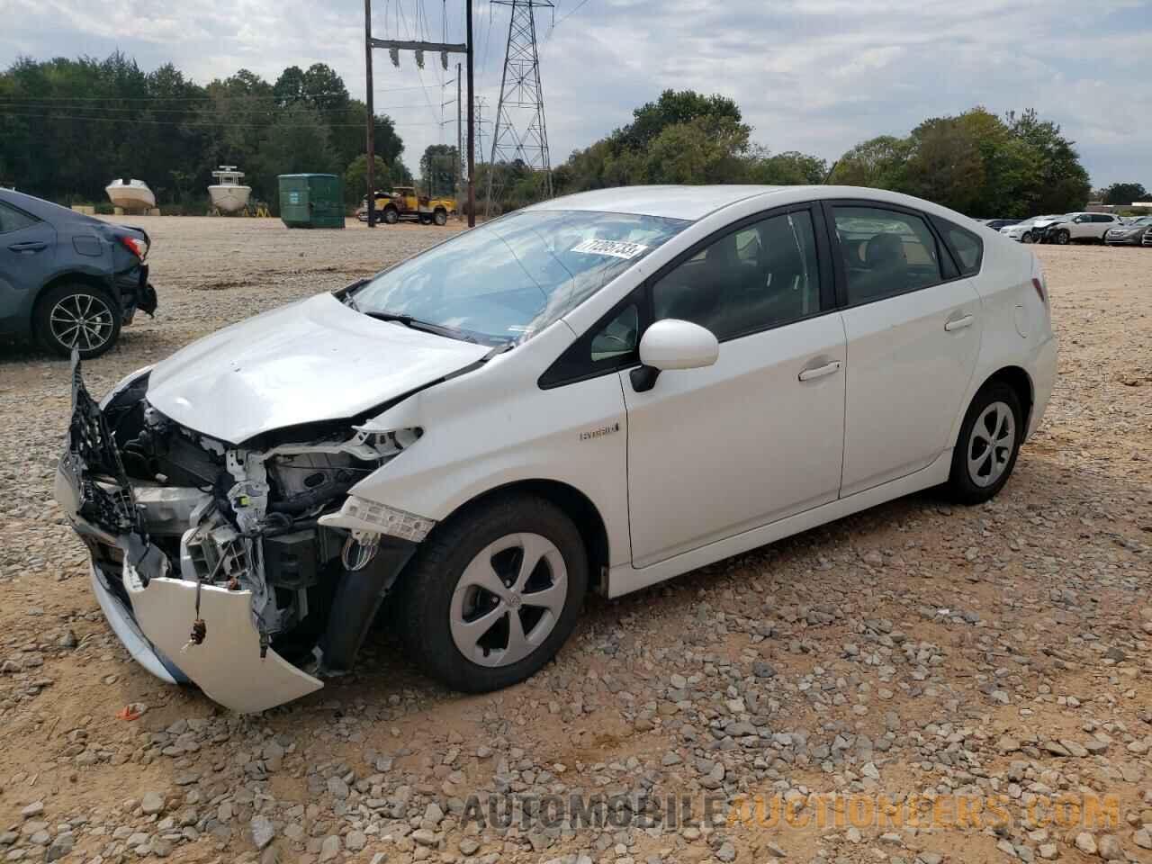 JTDKN3DU1F0455781 TOYOTA PRIUS 2015