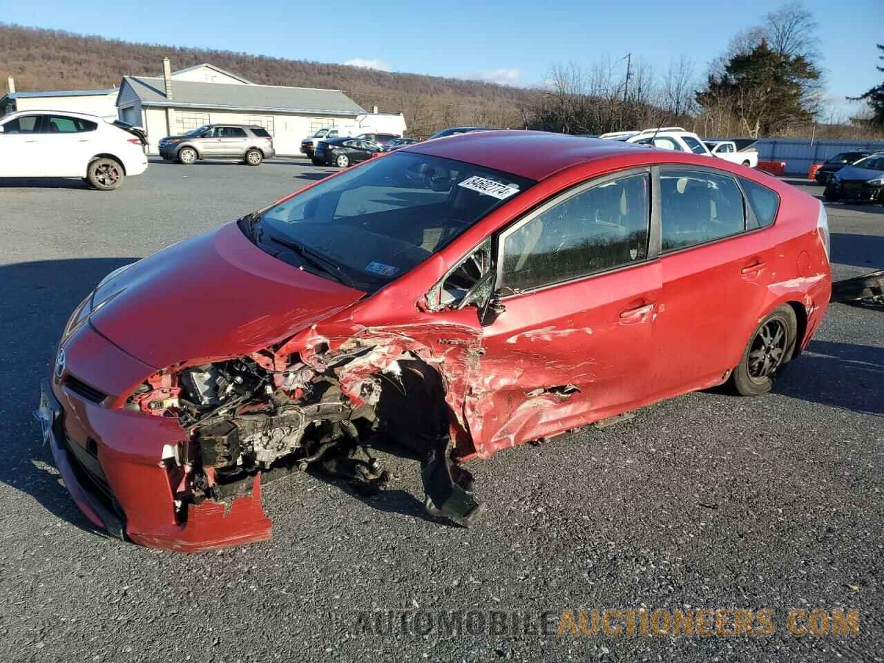 JTDKN3DU1F0458132 TOYOTA PRIUS 2015