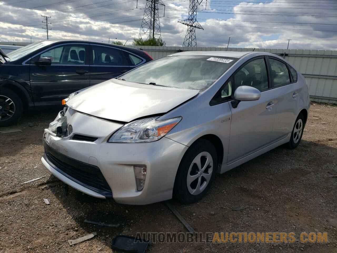 JTDKN3DU1F0463086 TOYOTA PRIUS 2015