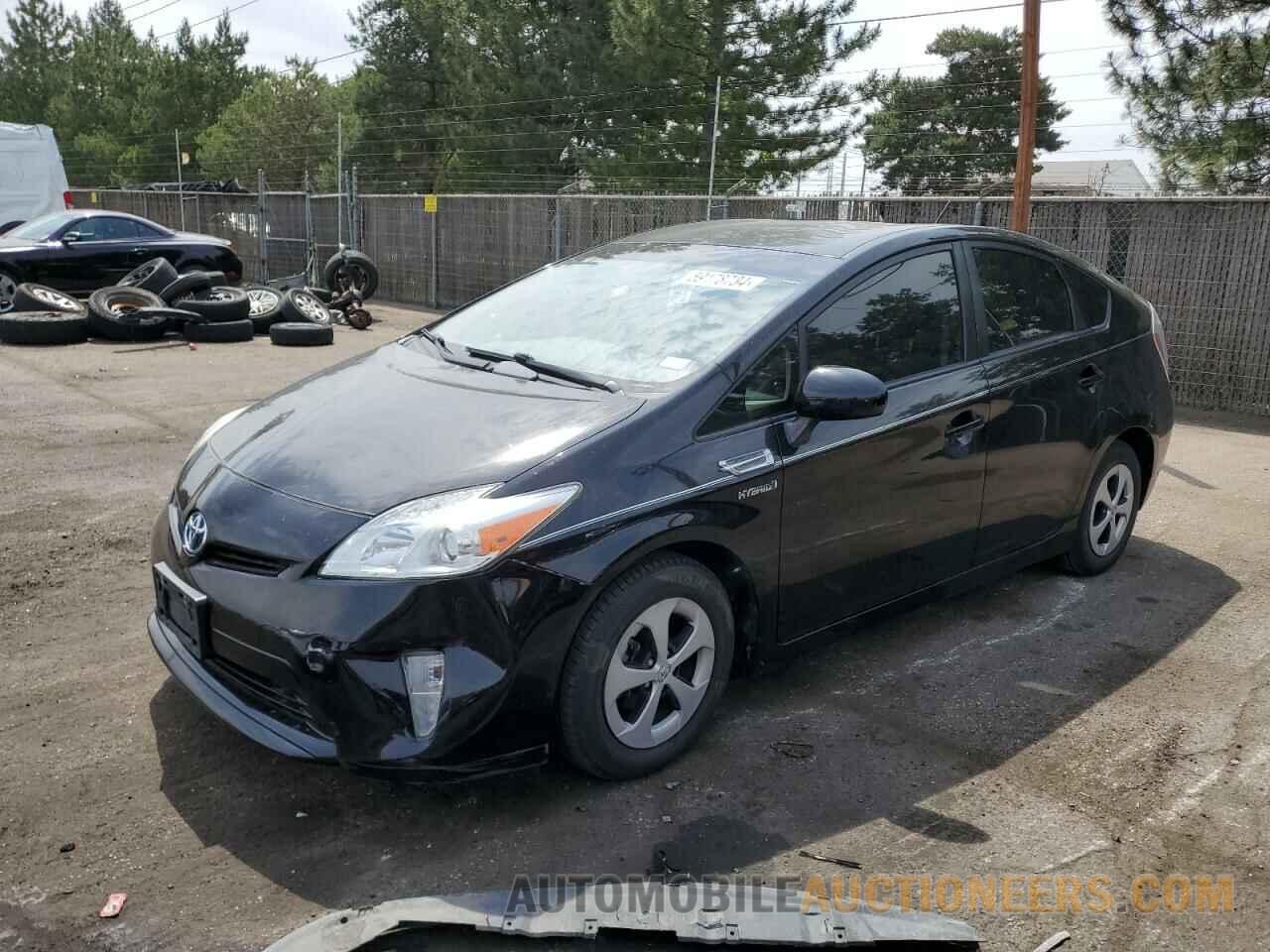 JTDKN3DU1F0463640 TOYOTA PRIUS 2015