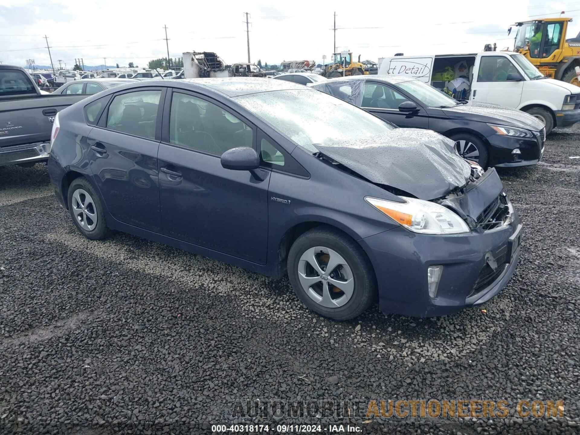 JTDKN3DU1F0465775 TOYOTA PRIUS 2015