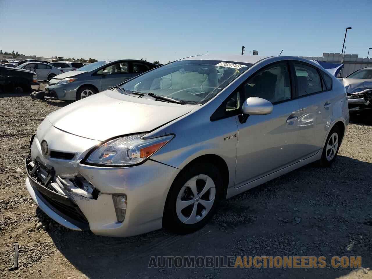 JTDKN3DU1F0468899 TOYOTA PRIUS 2015