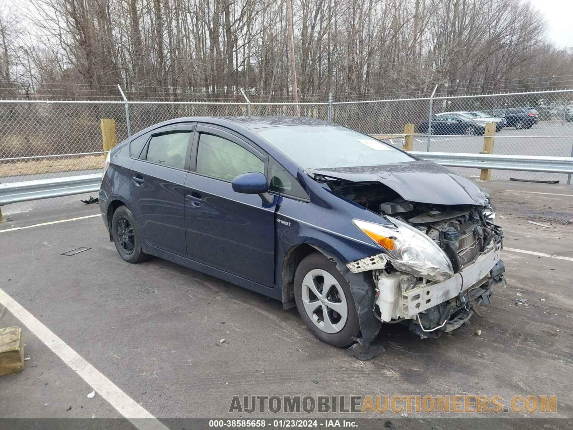 JTDKN3DU1F0470748 TOYOTA PRIUS 2015