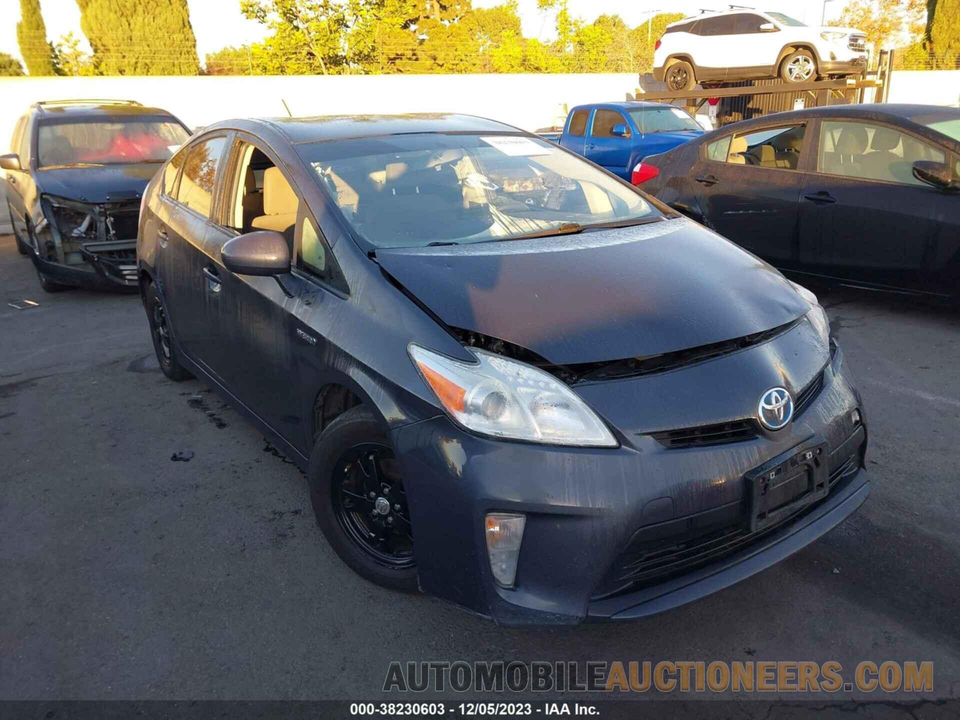 JTDKN3DU1F0475836 TOYOTA PRIUS 2015