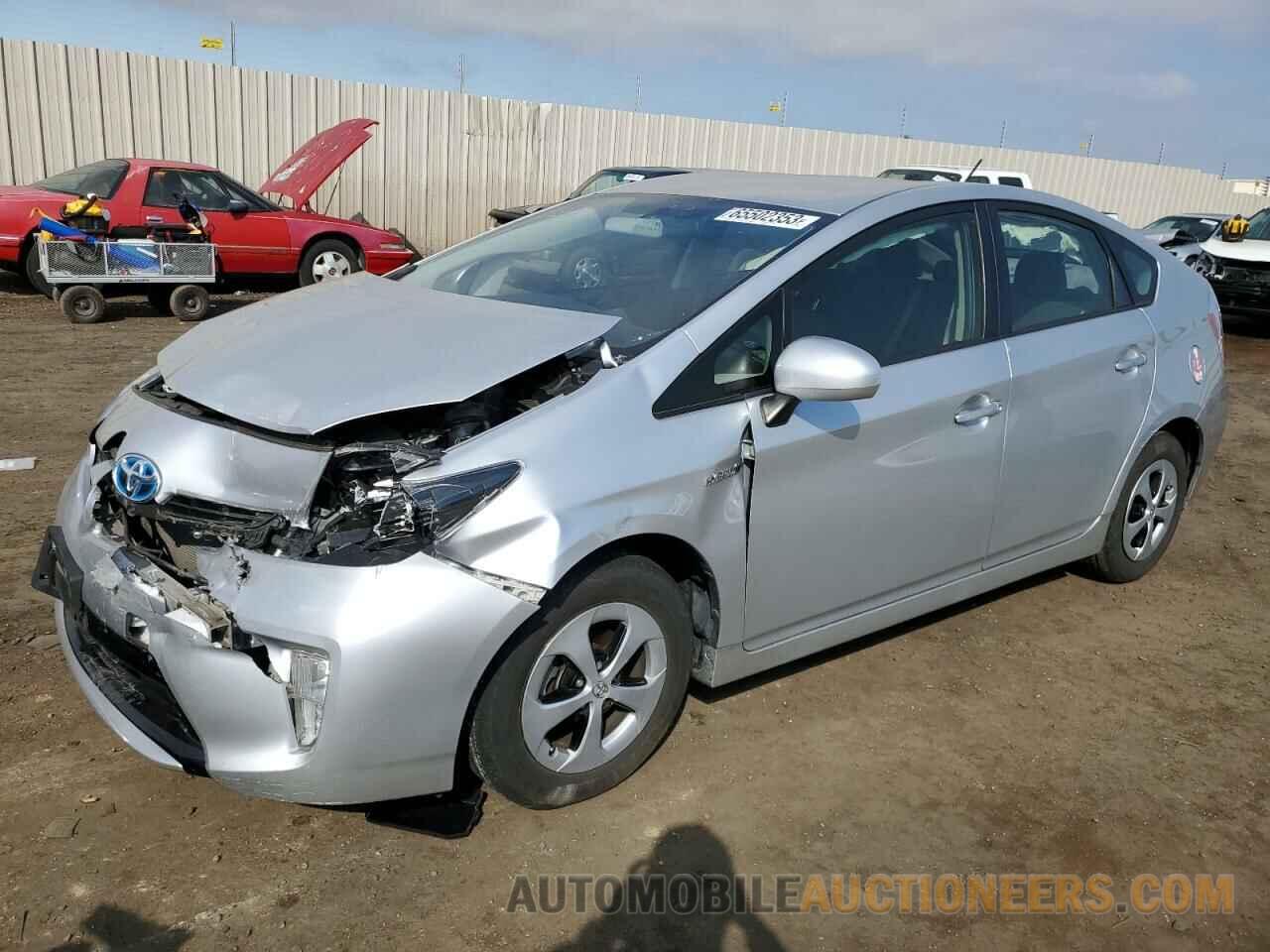 JTDKN3DU1F0478378 TOYOTA PRIUS 2015