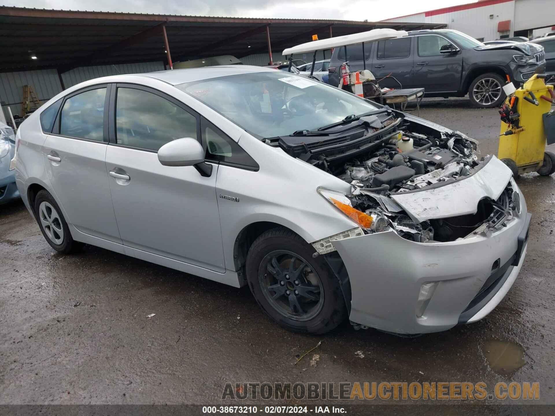 JTDKN3DU1F0478719 TOYOTA PRIUS 2015