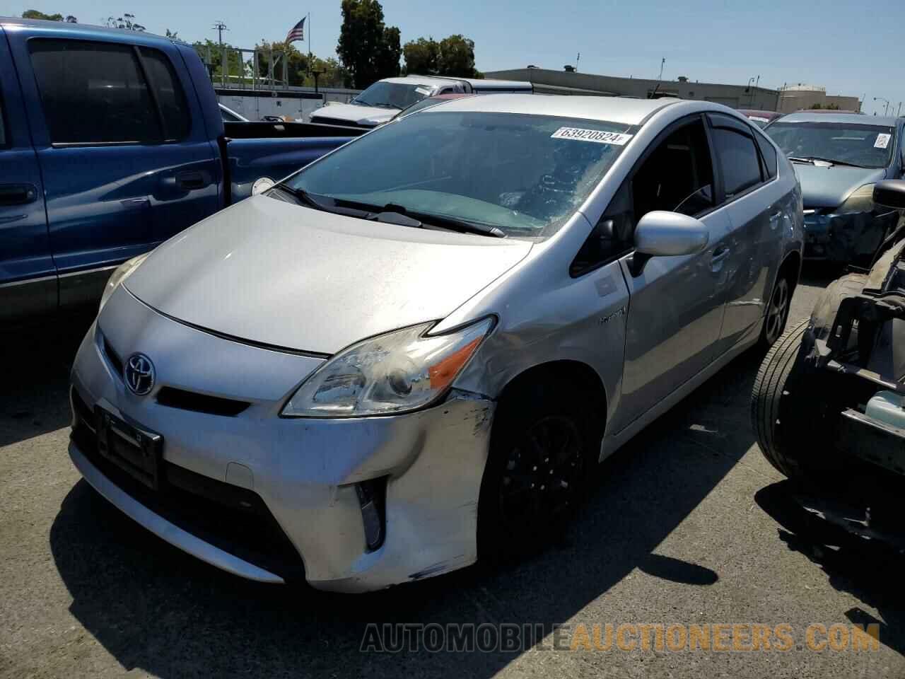 JTDKN3DU1F0482723 TOYOTA PRIUS 2015