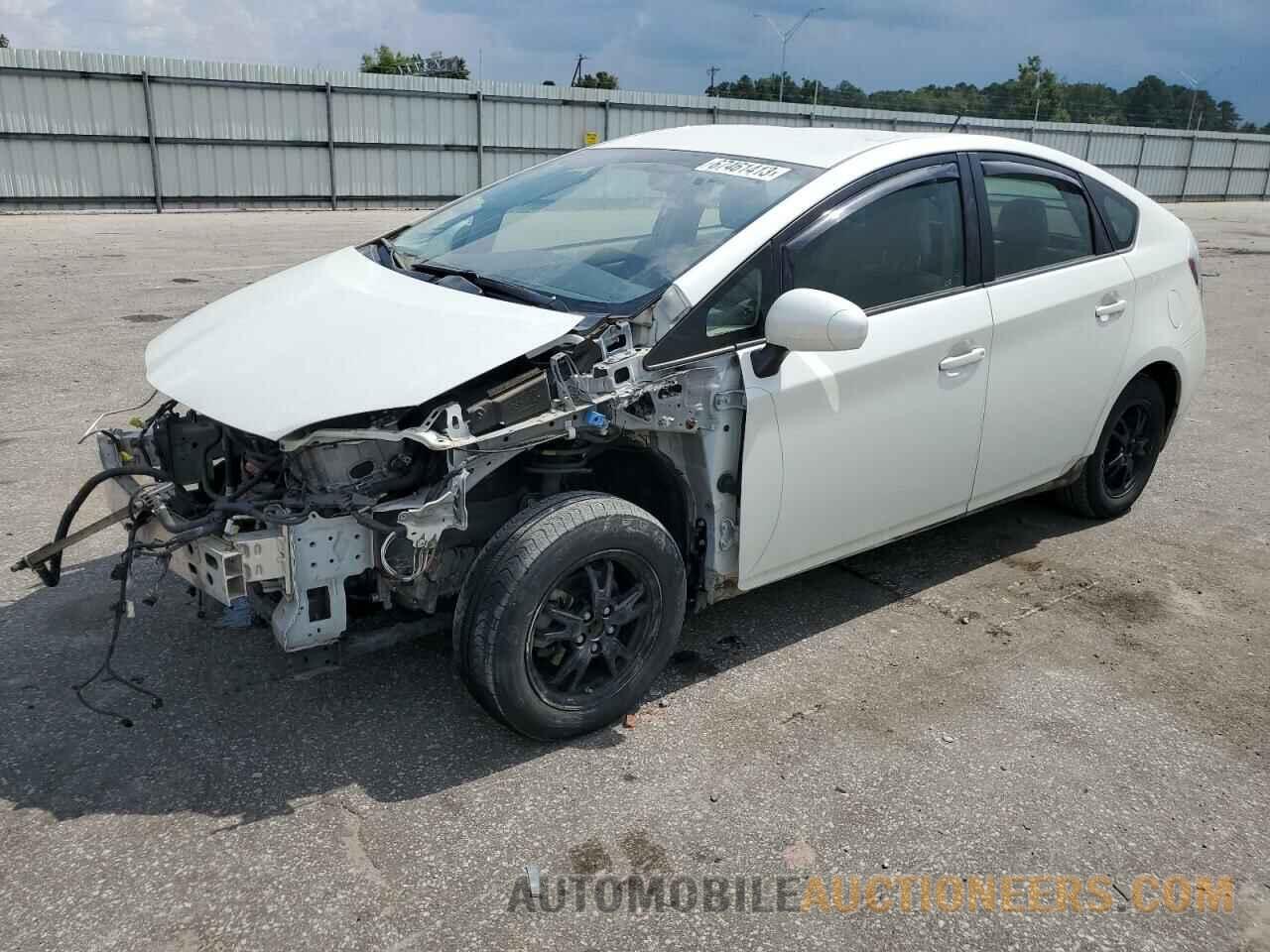 JTDKN3DU1F1867208 TOYOTA PRIUS 2015