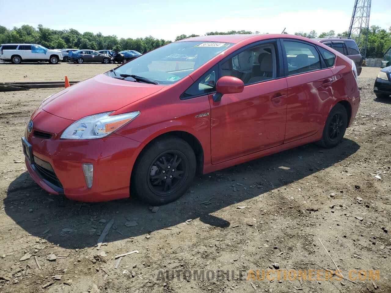 JTDKN3DU1F1888916 TOYOTA PRIUS 2015