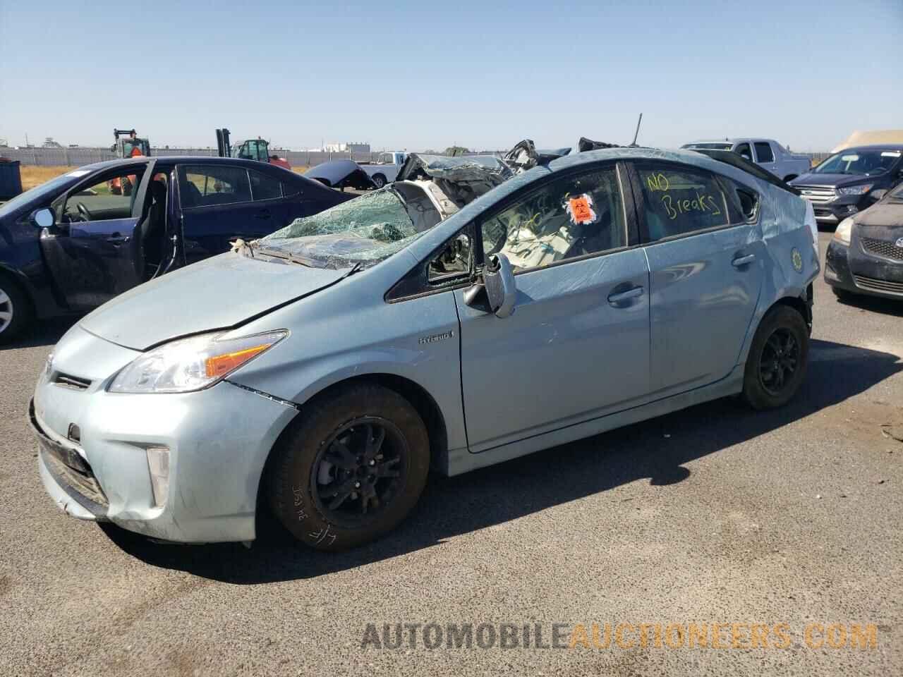 JTDKN3DU1F1889516 TOYOTA PRIUS 2015